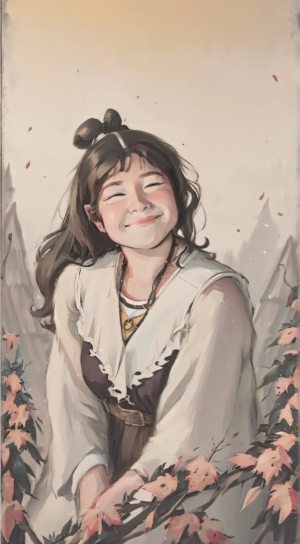 ai character: JAPANESE SUS GIRL background