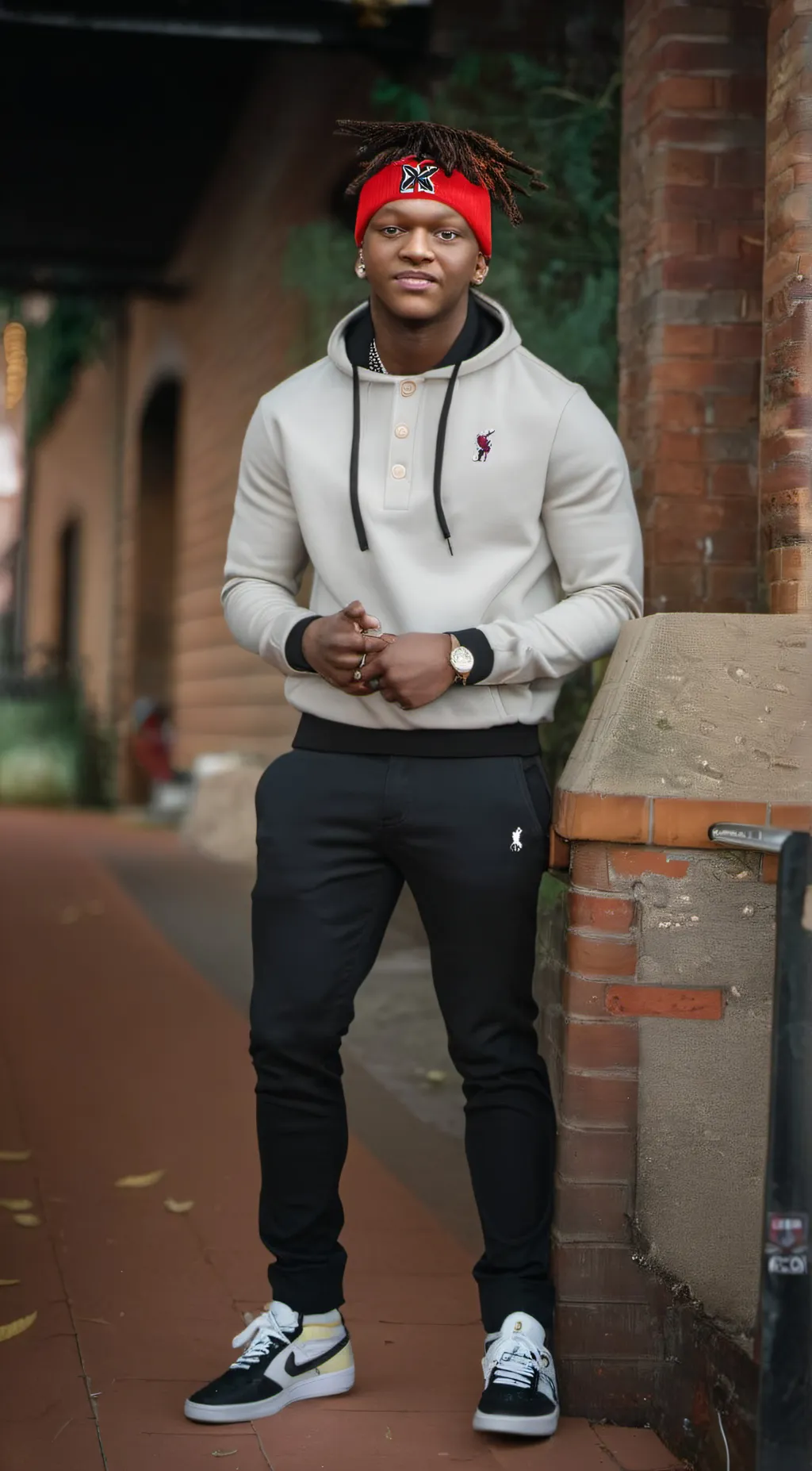 ai character: KSI background