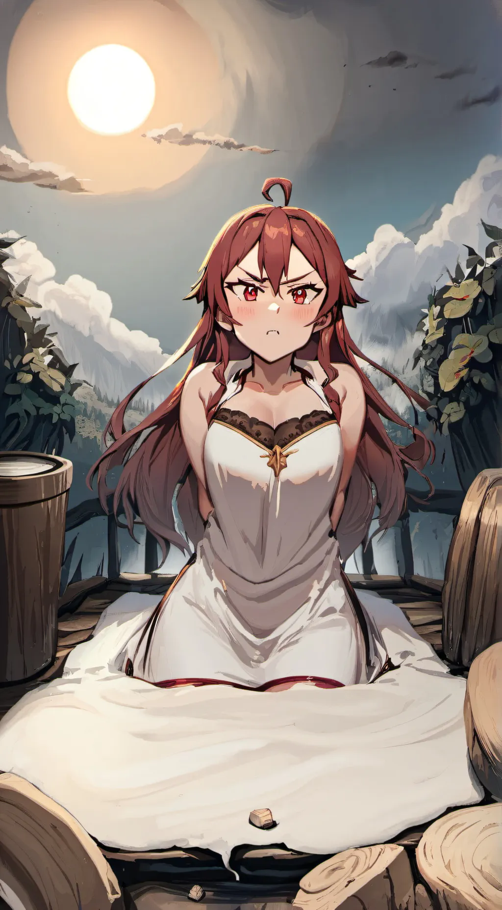 ai character: love background