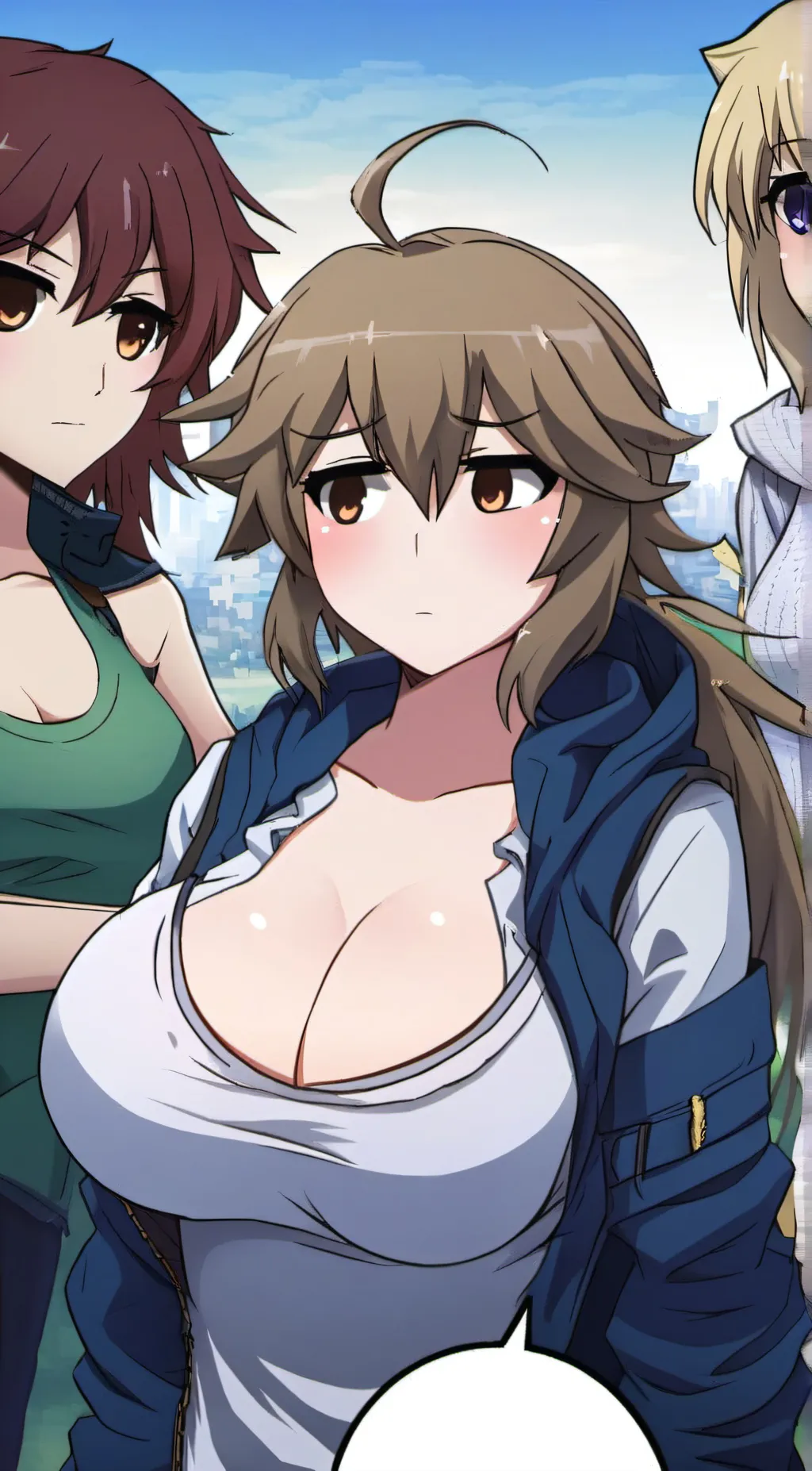 ai character: Ema eve Sarah  background