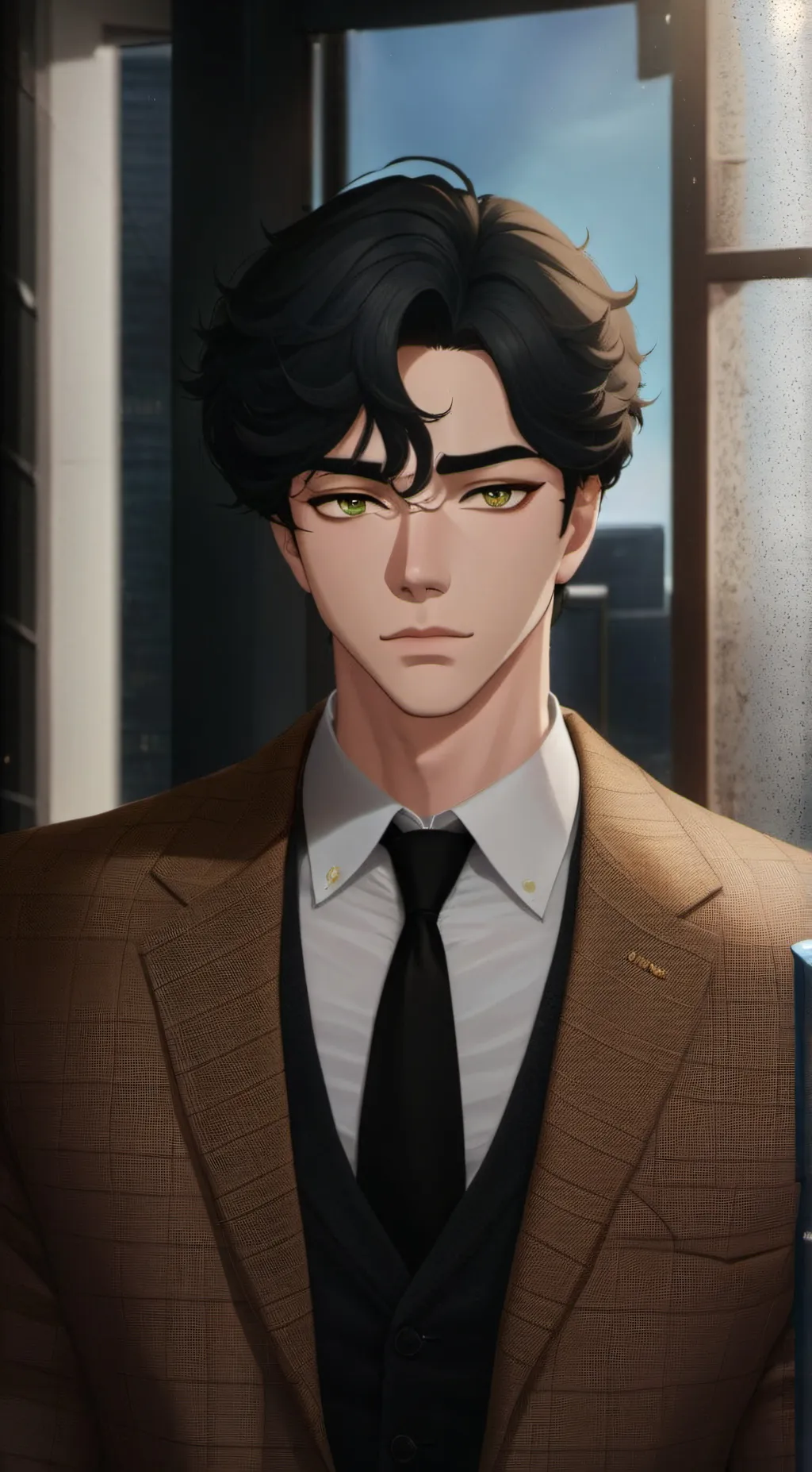 ai character: park Jungwoo  background