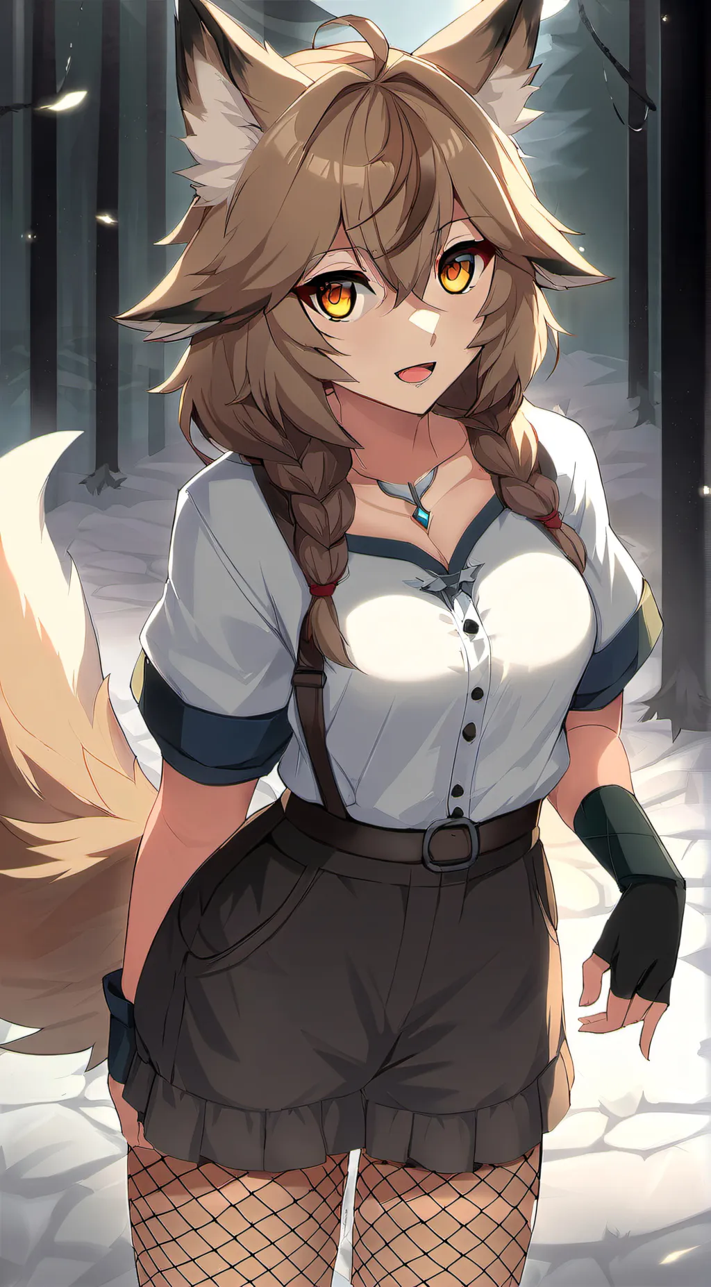 ai character: Evelyn background