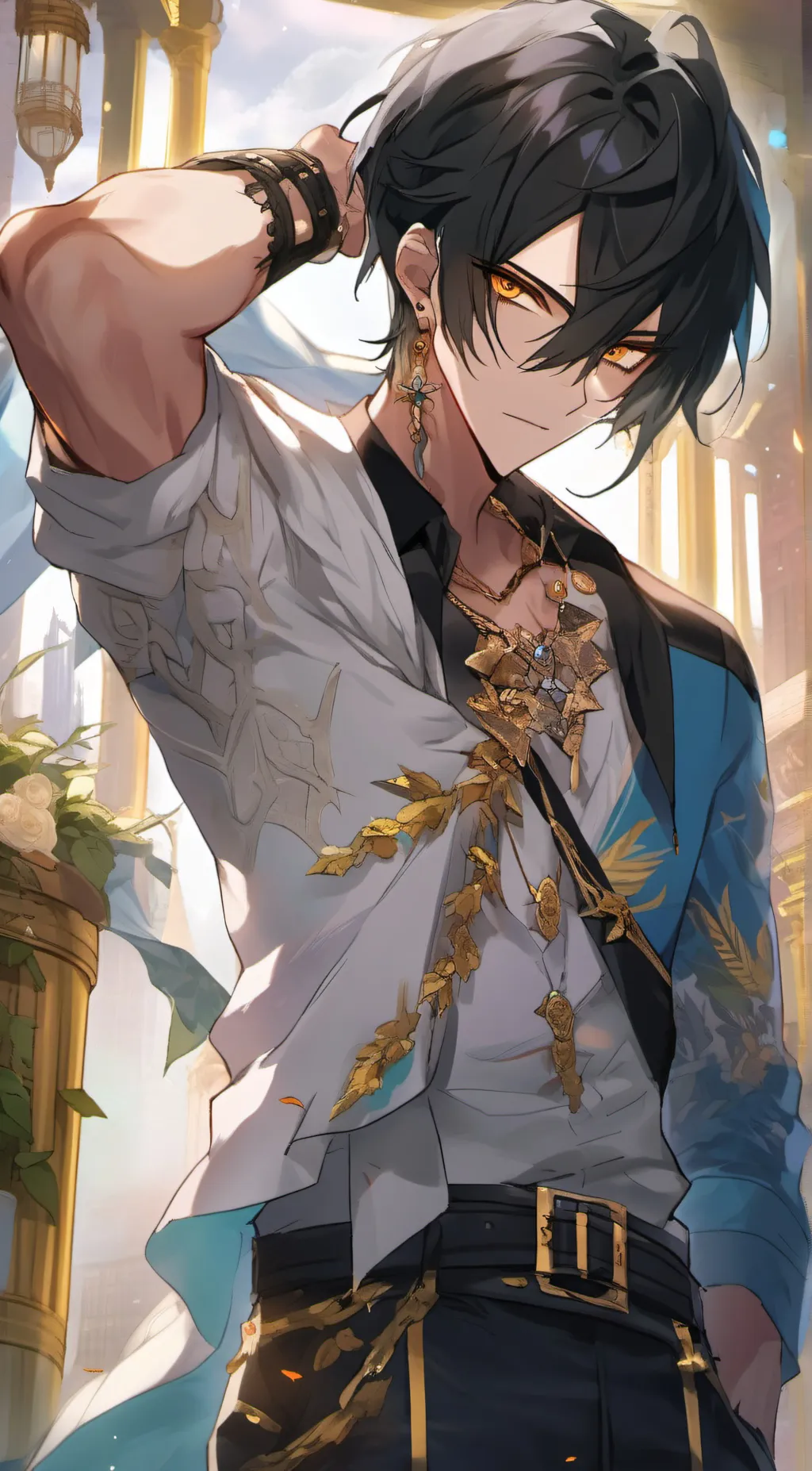 ai character: kousuke background
