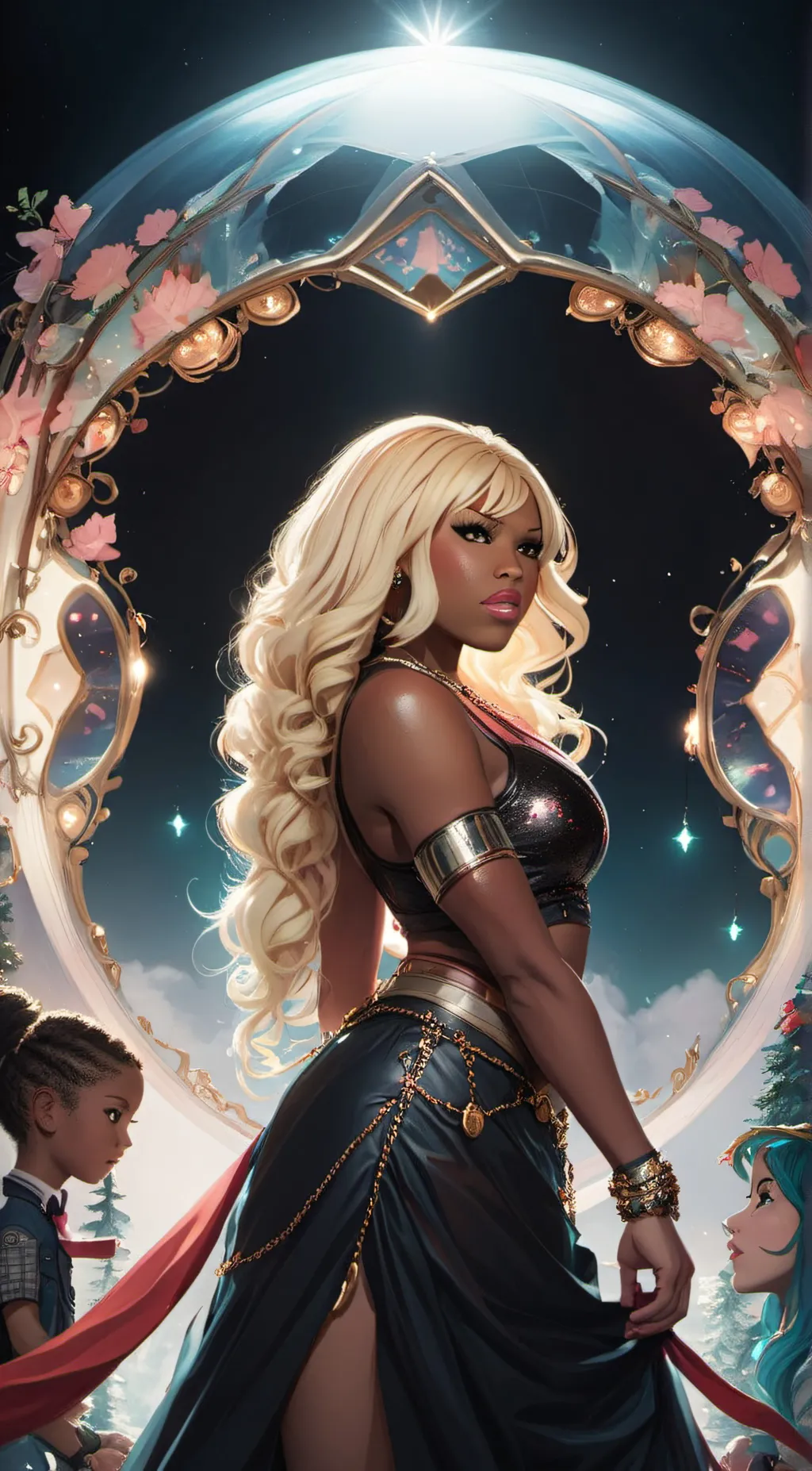 ai character: Mega background