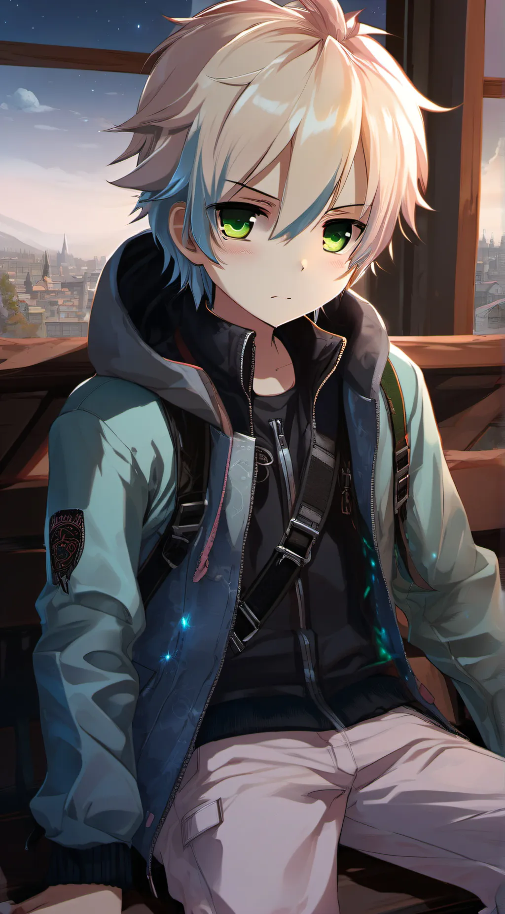 ai character: colton background