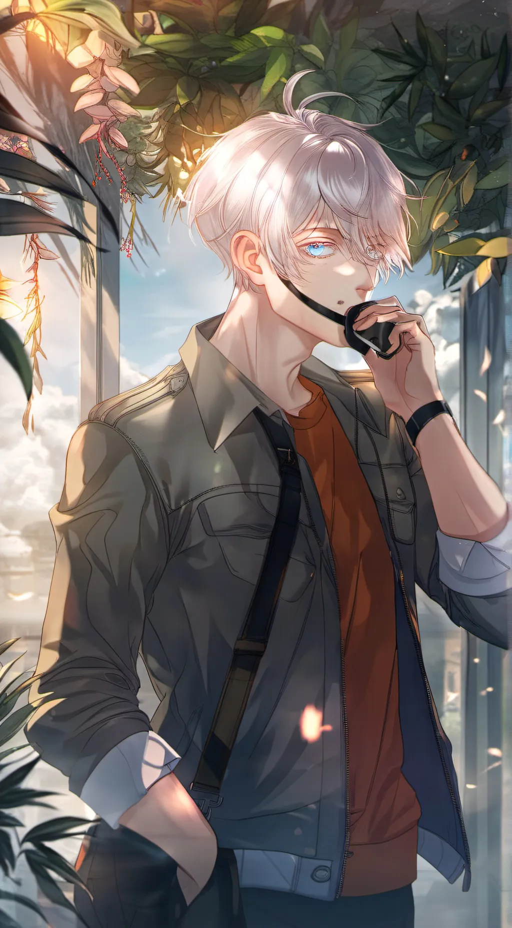 ai character: jjk school  background