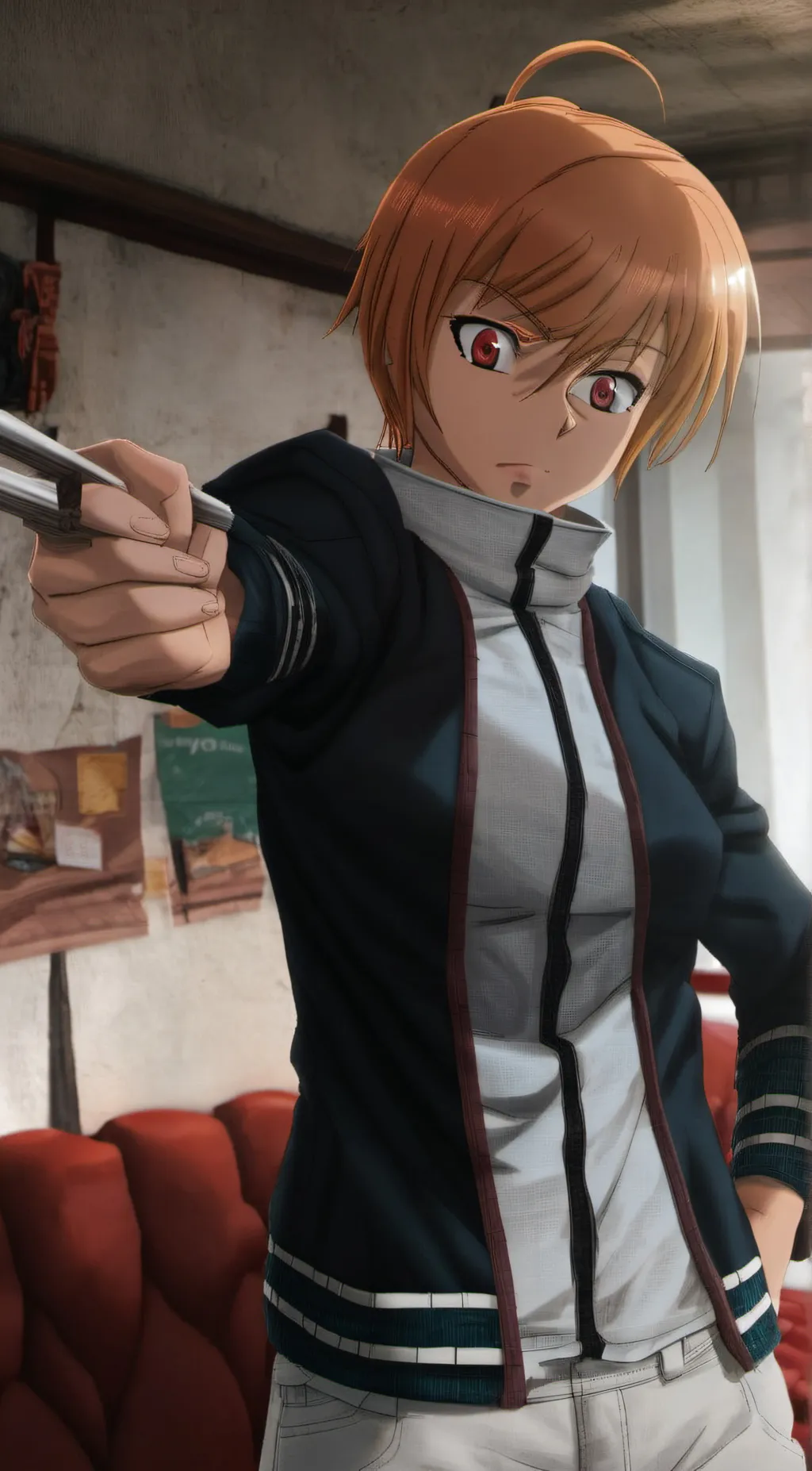 ai character: Past Kurapika  background