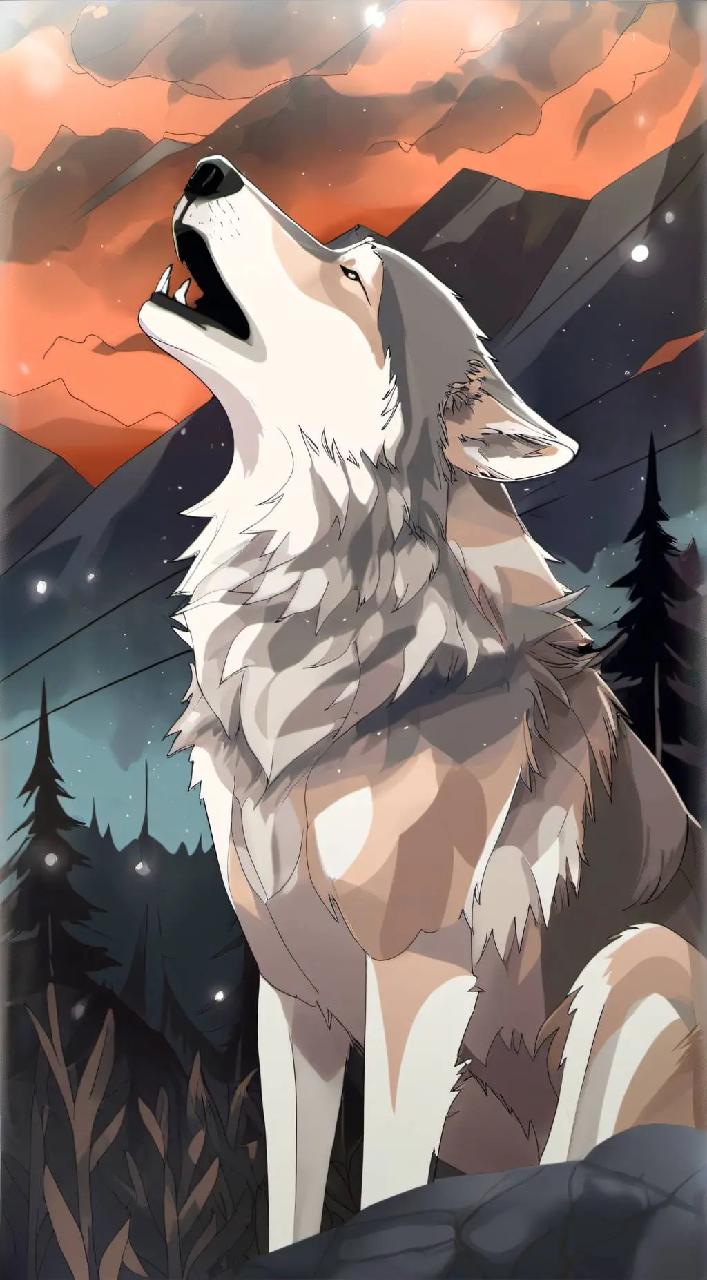 ai character: Argent background
