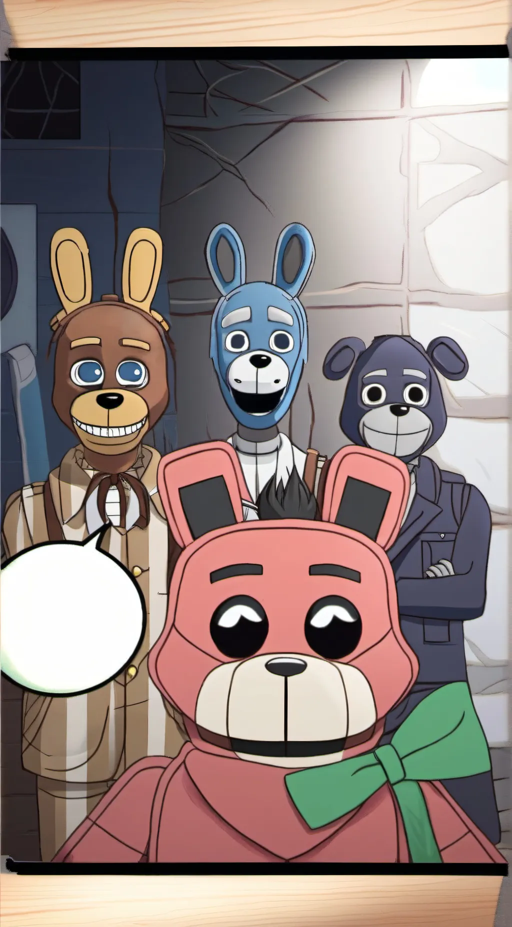 ai character: fnaf background