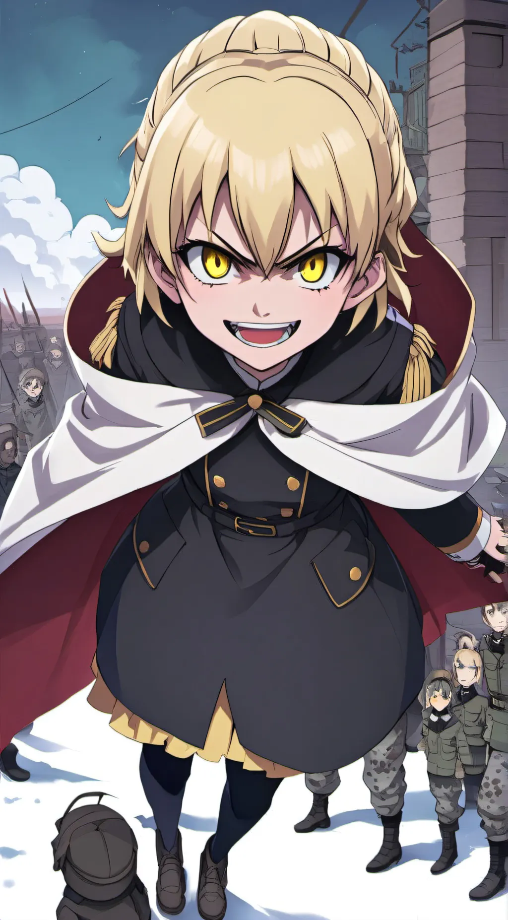 ai character: Tanya the evil background