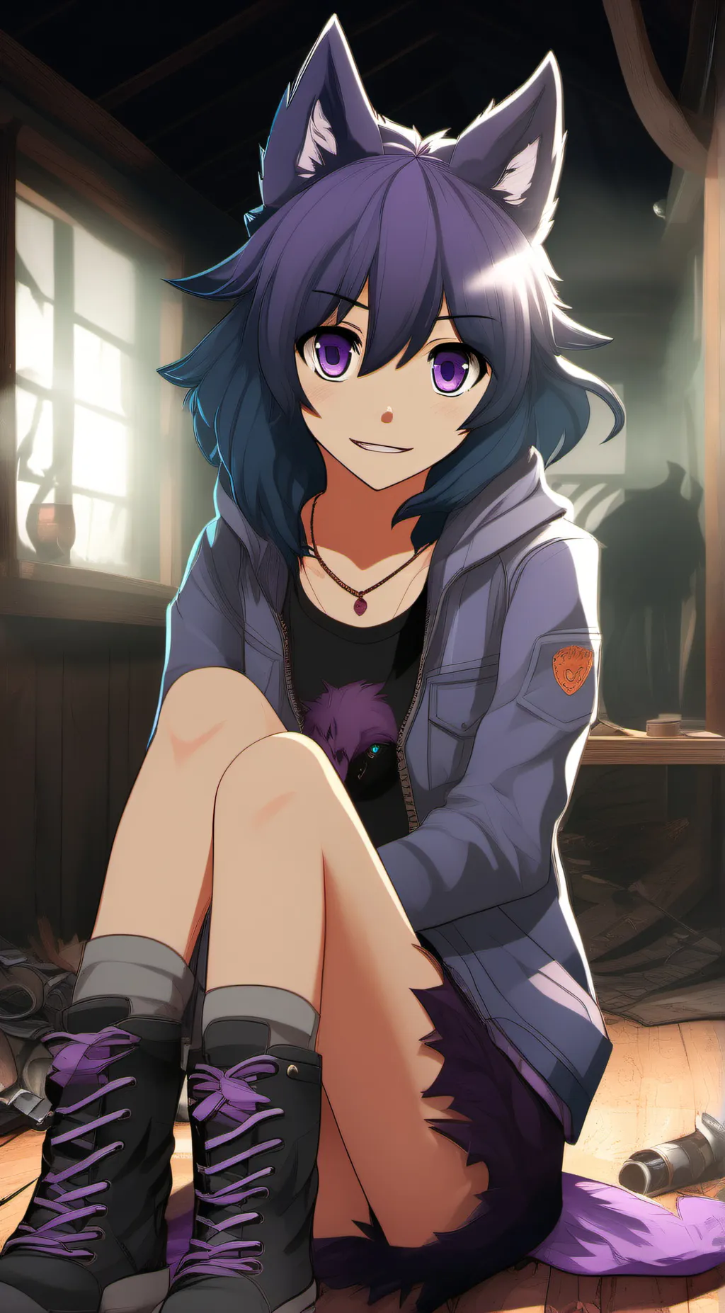 ai character: nameless background