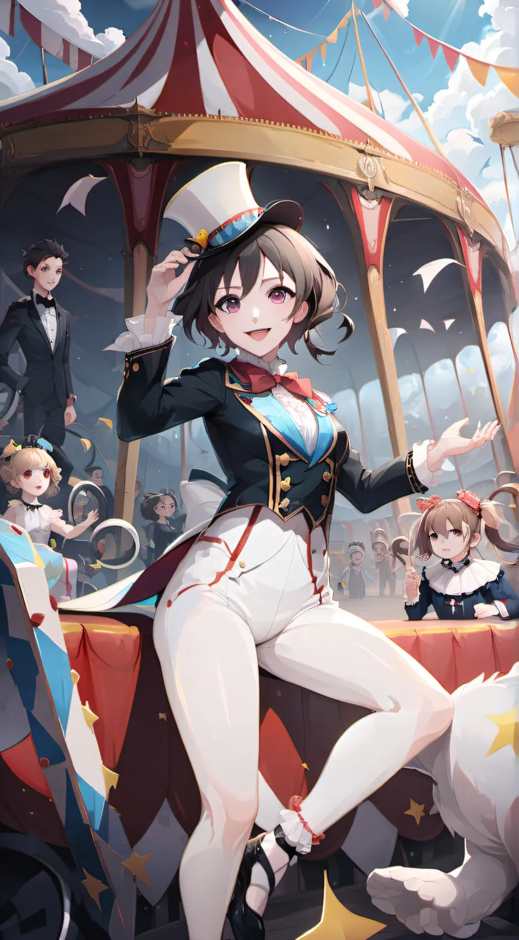 ai character: TADC background