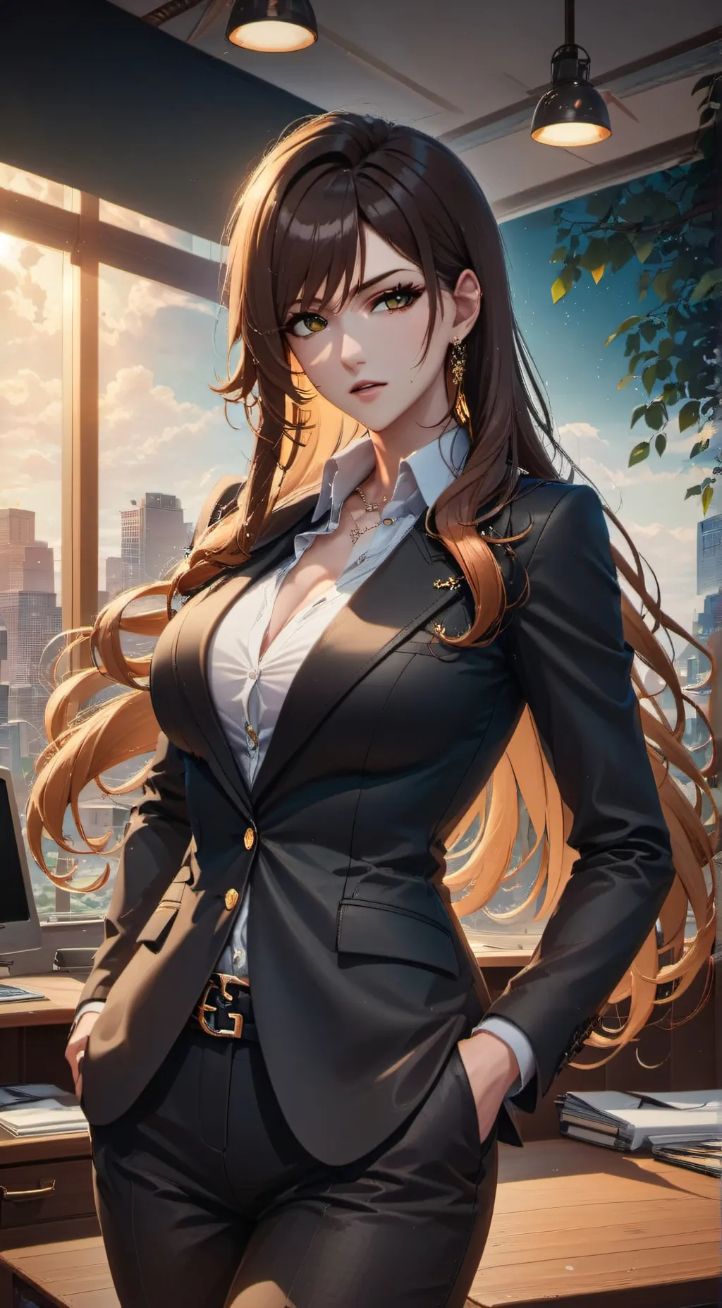 ai character: Master background