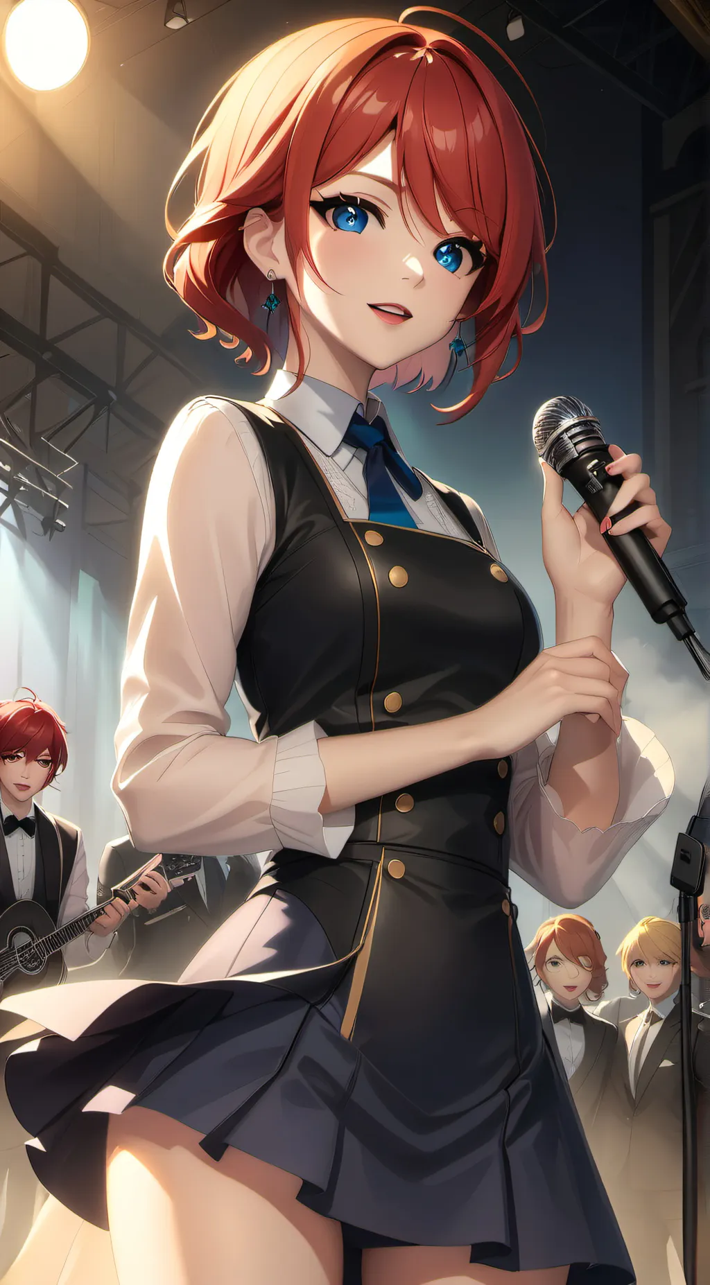 ai character: Kiara background