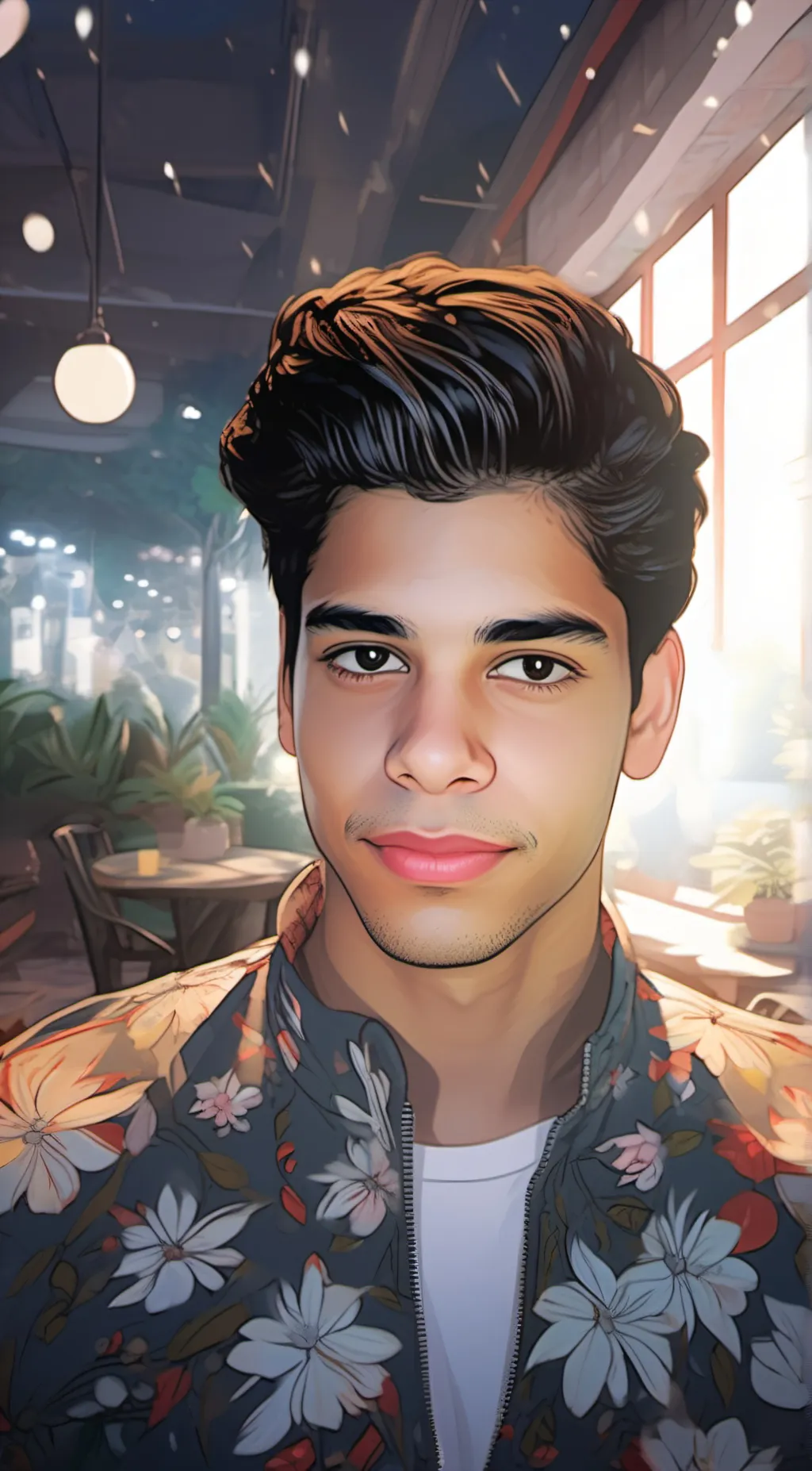 ai character: LAZARUS  background