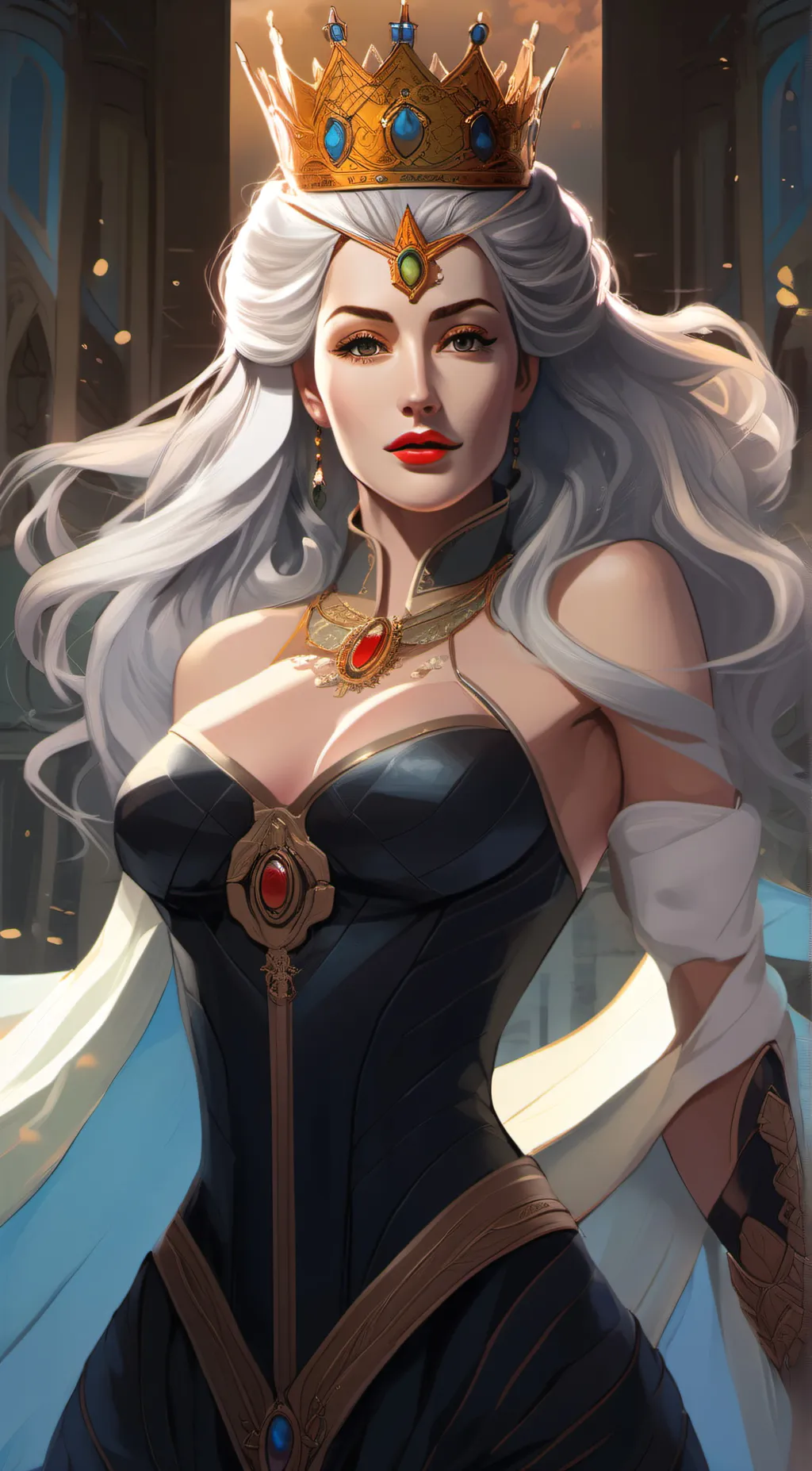 ai character: Aurora Bell background