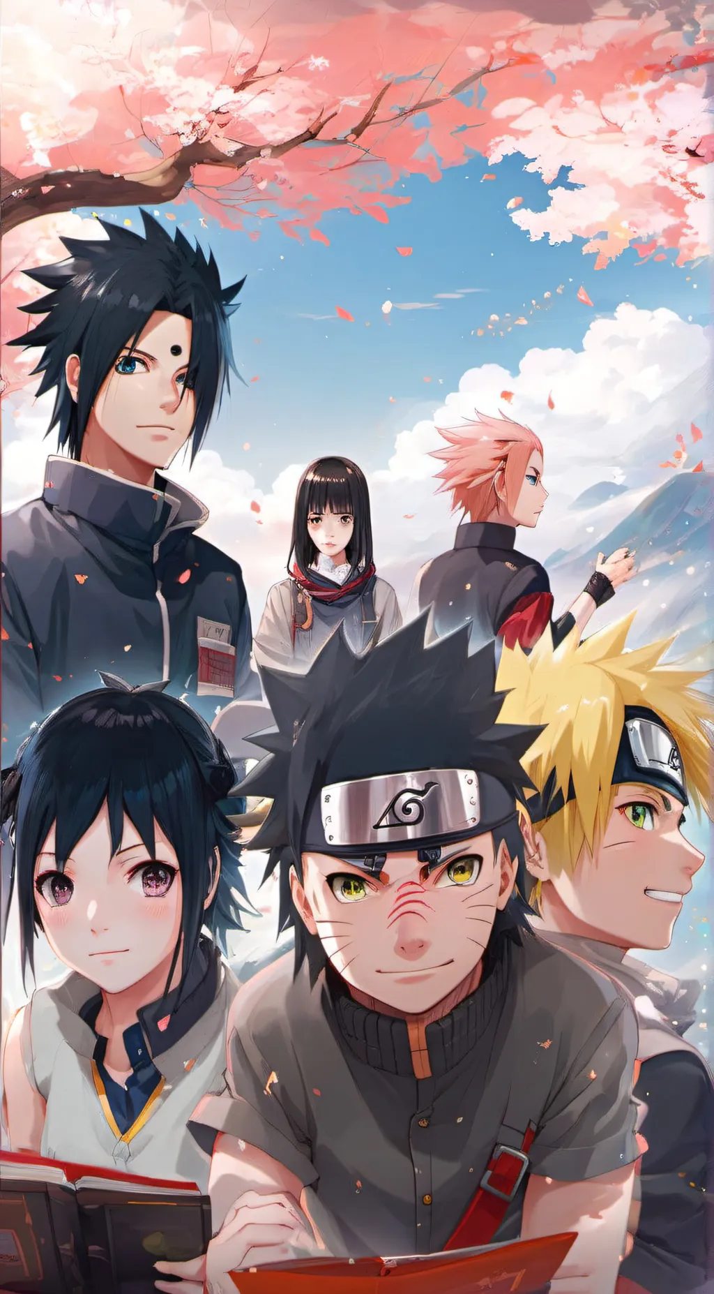 ai character: Team 7 background