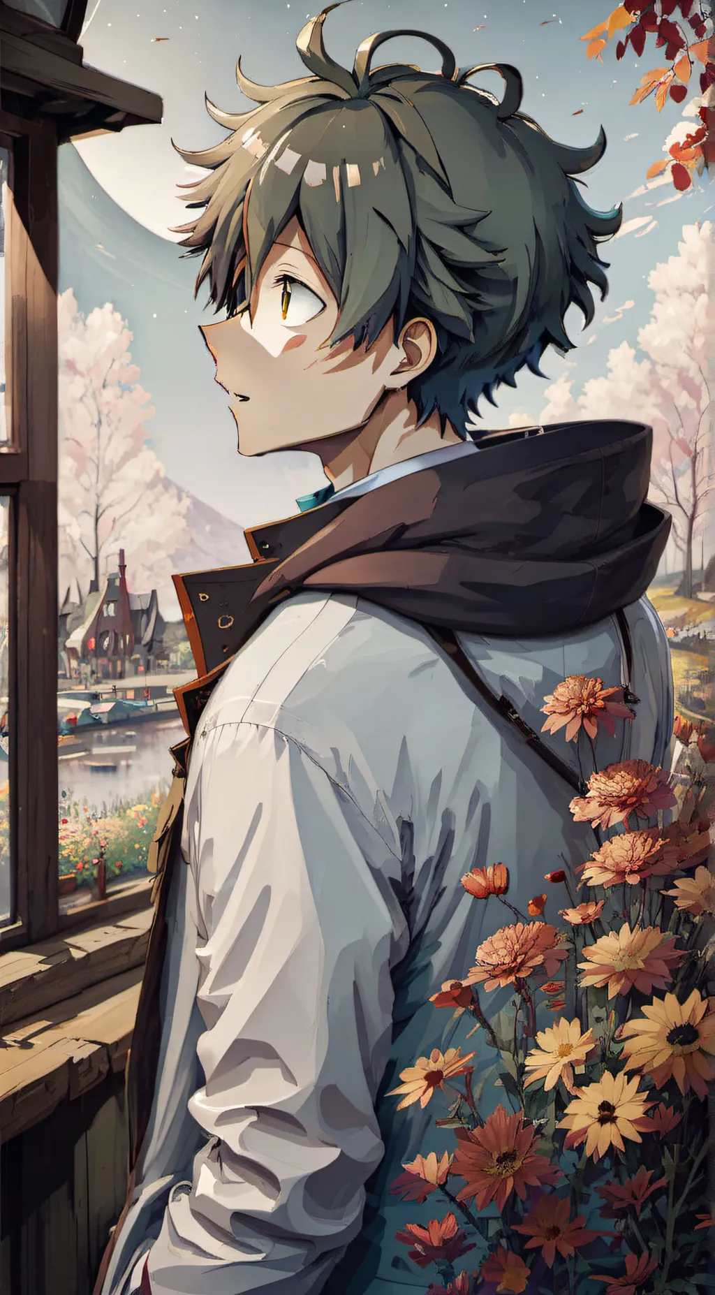 ai character: ★Deku★ background