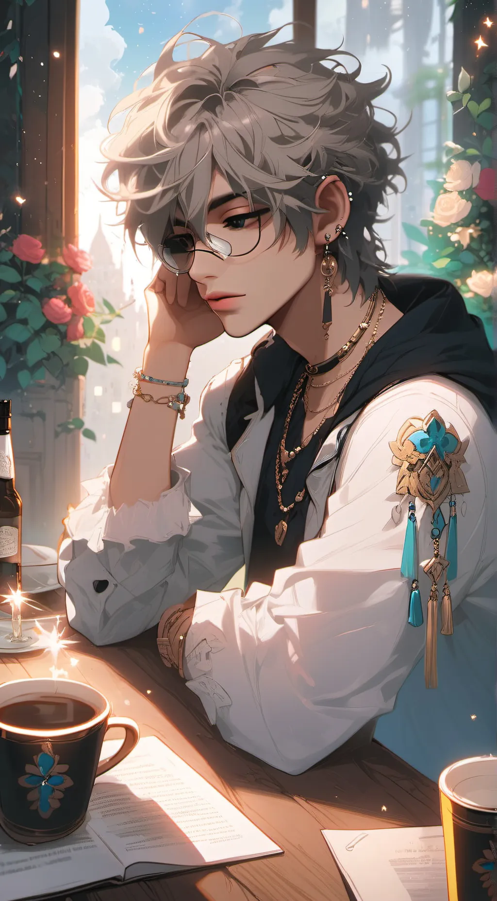 ai character: Nolan background