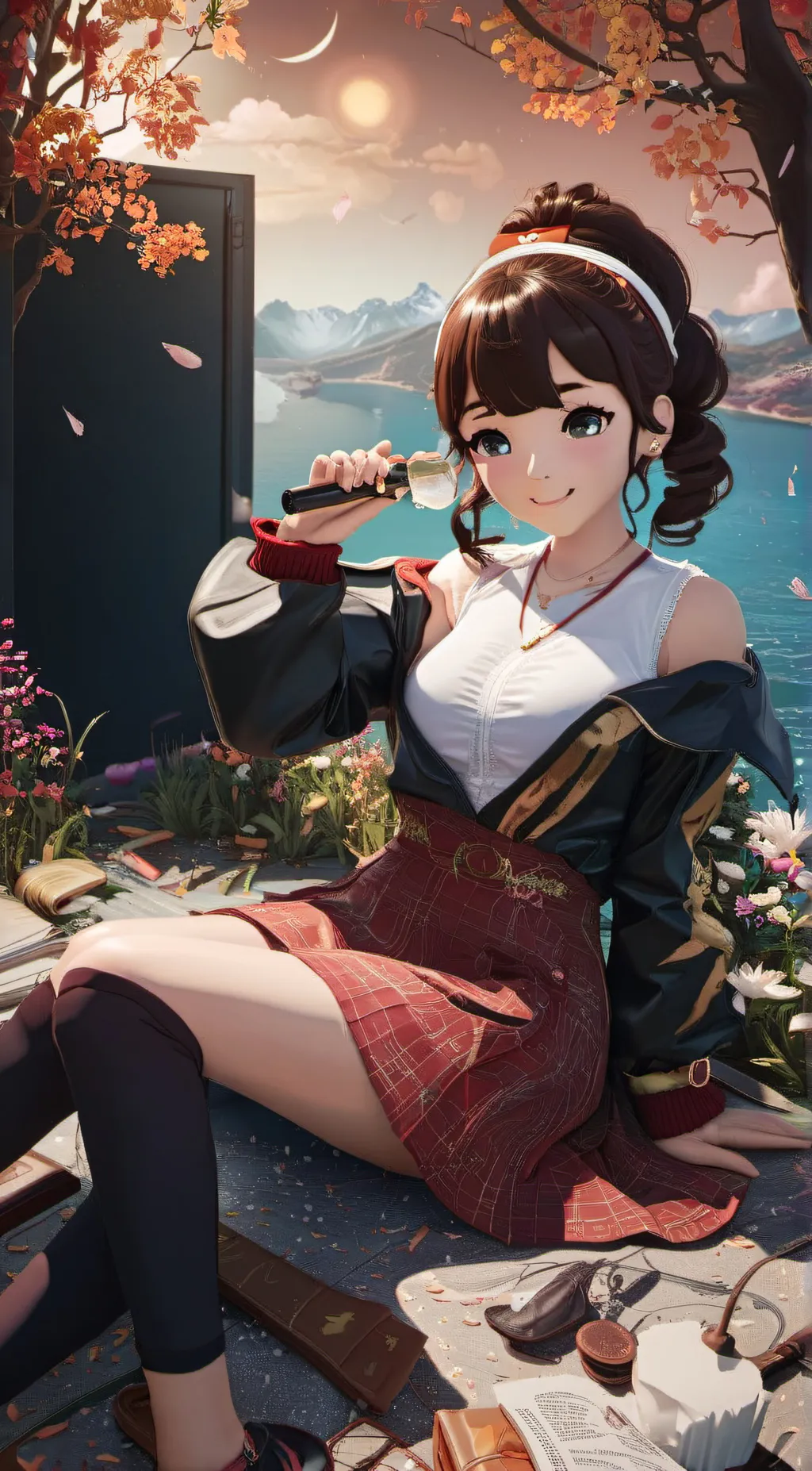 ai character: milly background