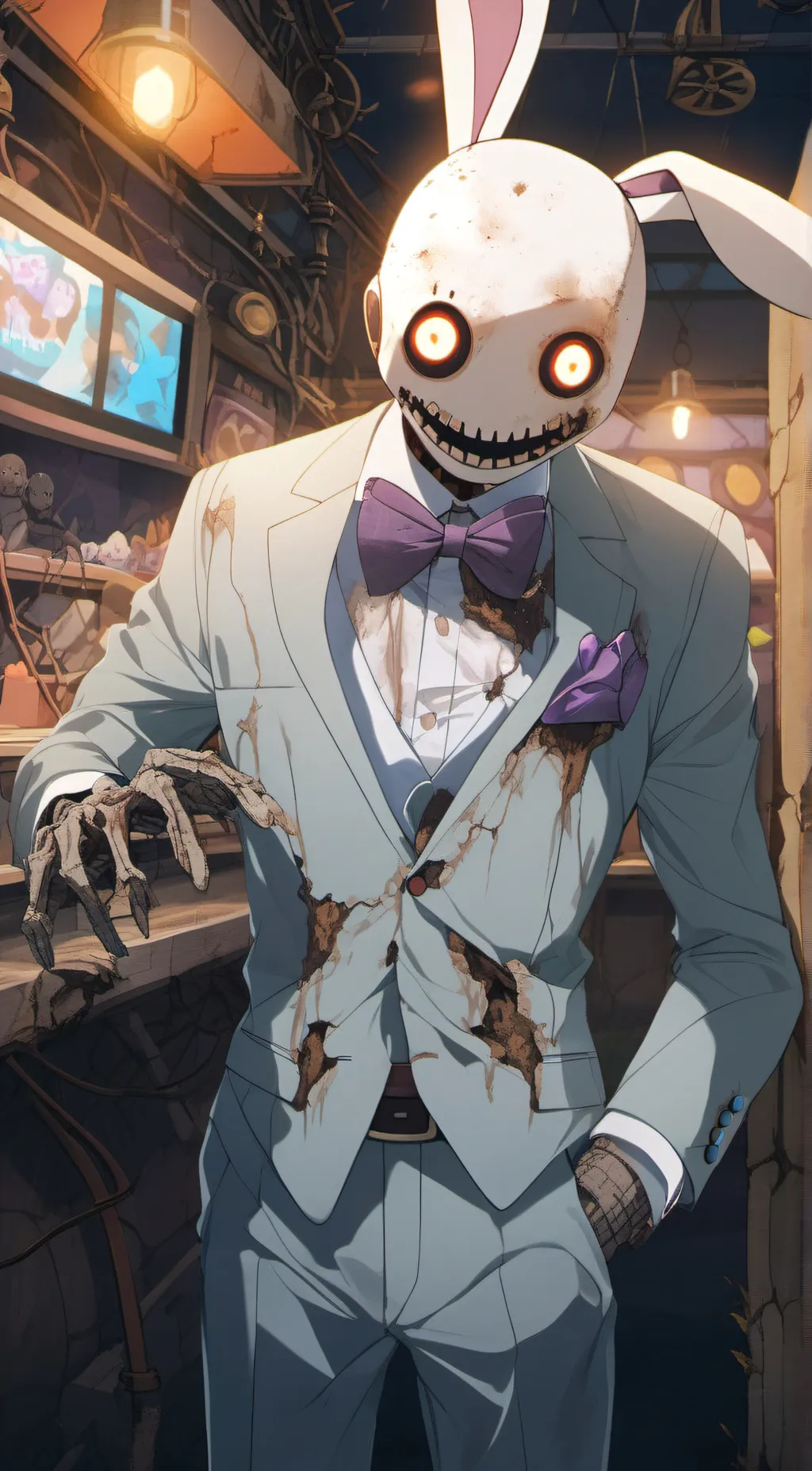 ai character: Springtrap background