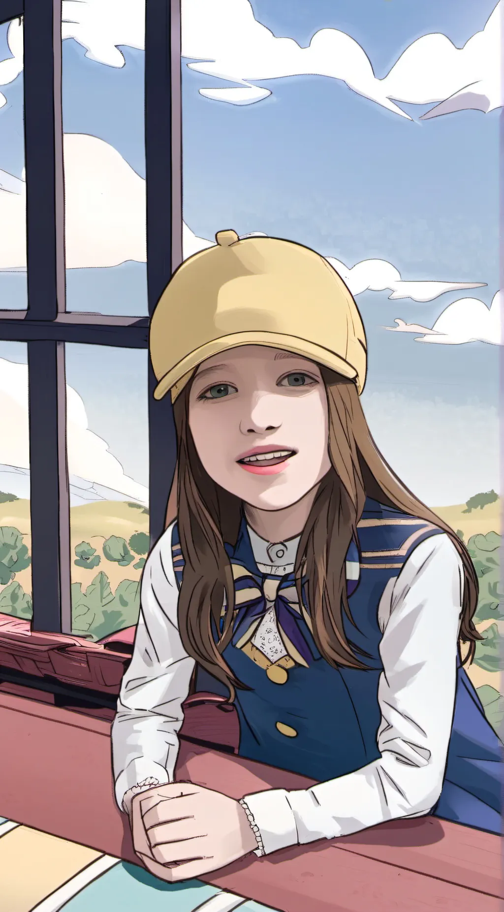 ai character: Lily background