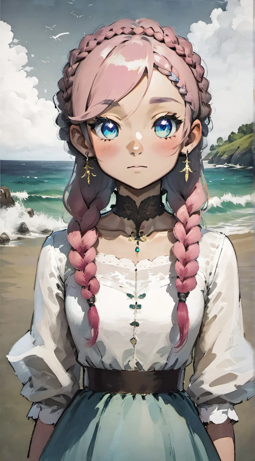 ai character: Lilly background