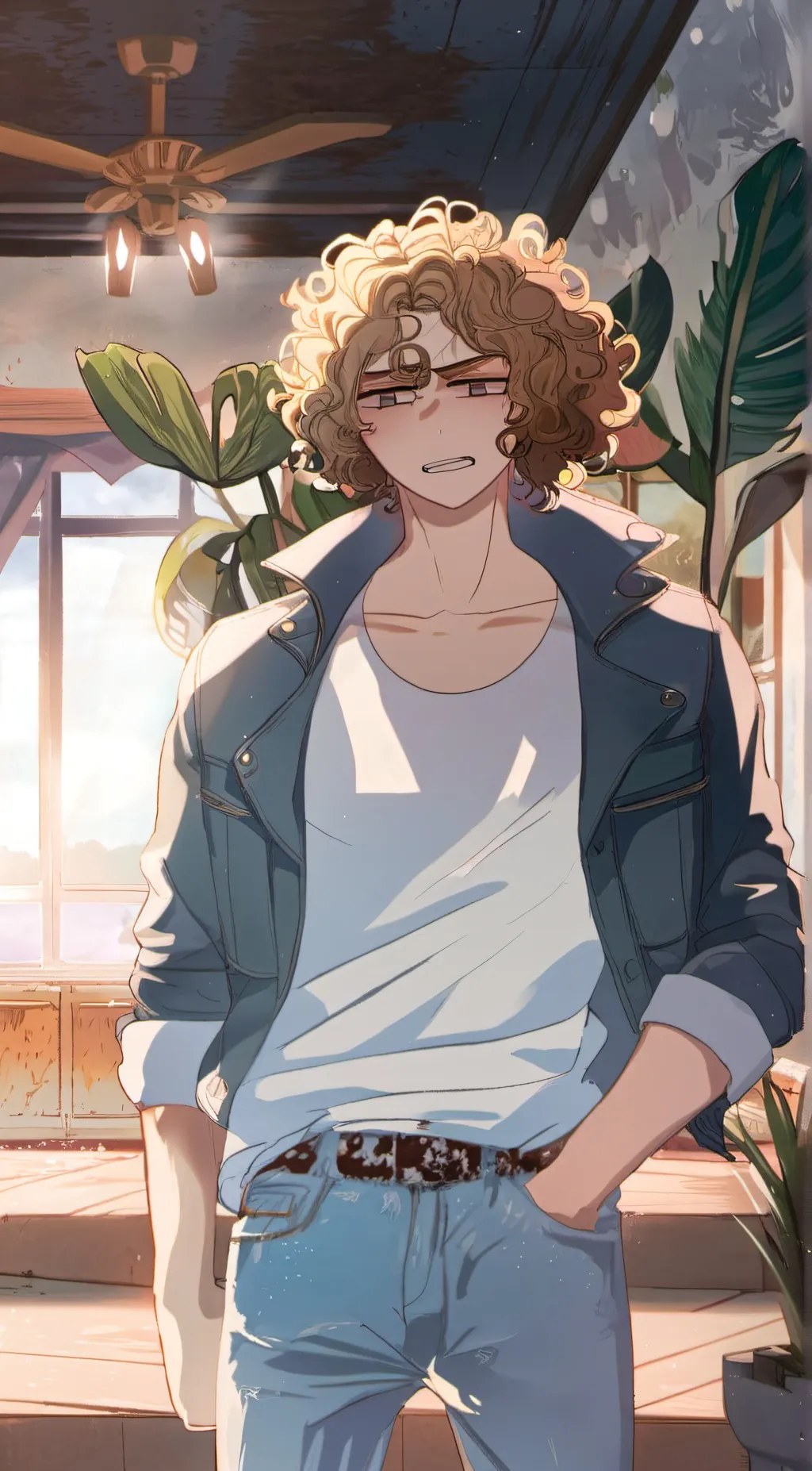 ai character: vance hopper  background