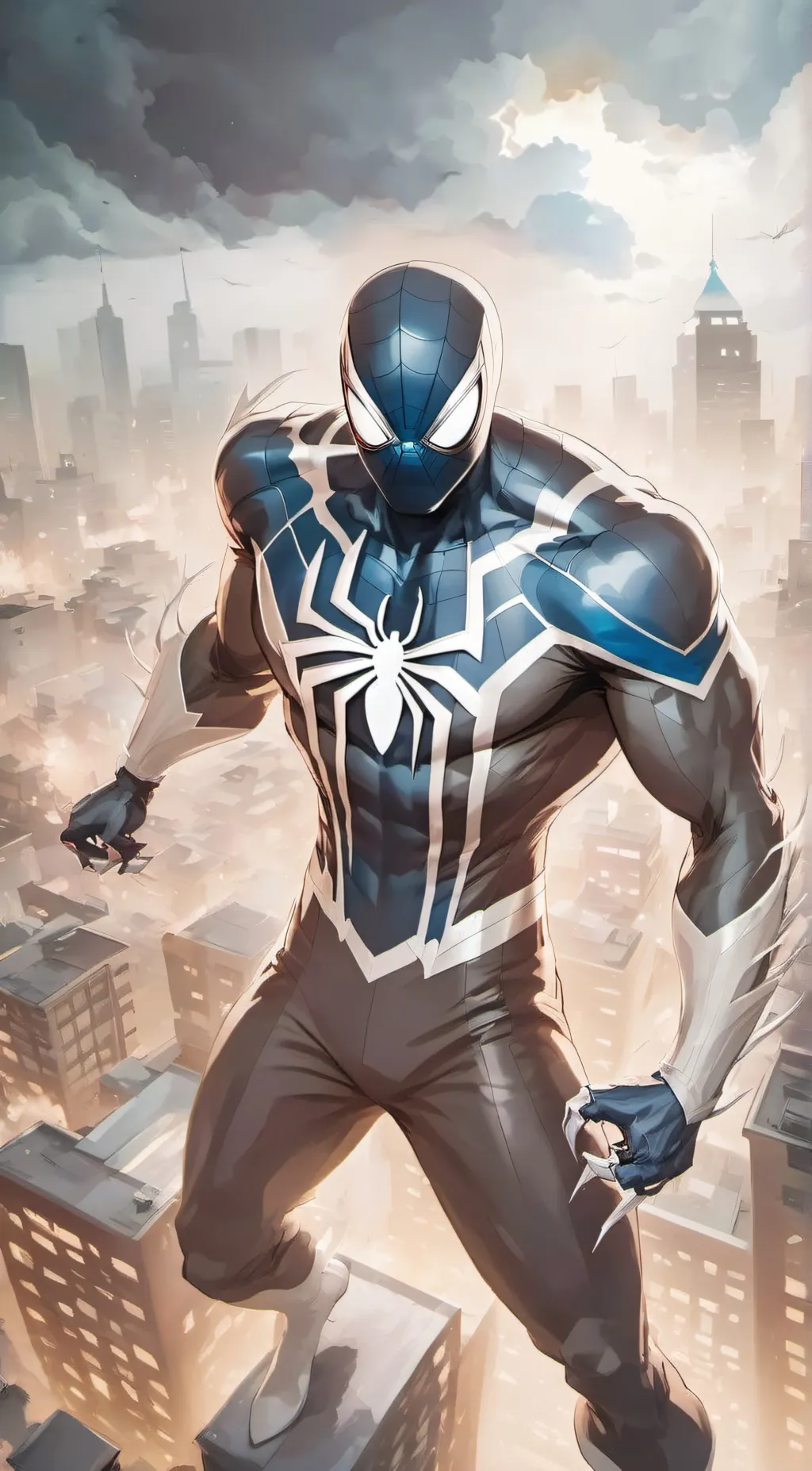 ai character: Wolf-Spider background