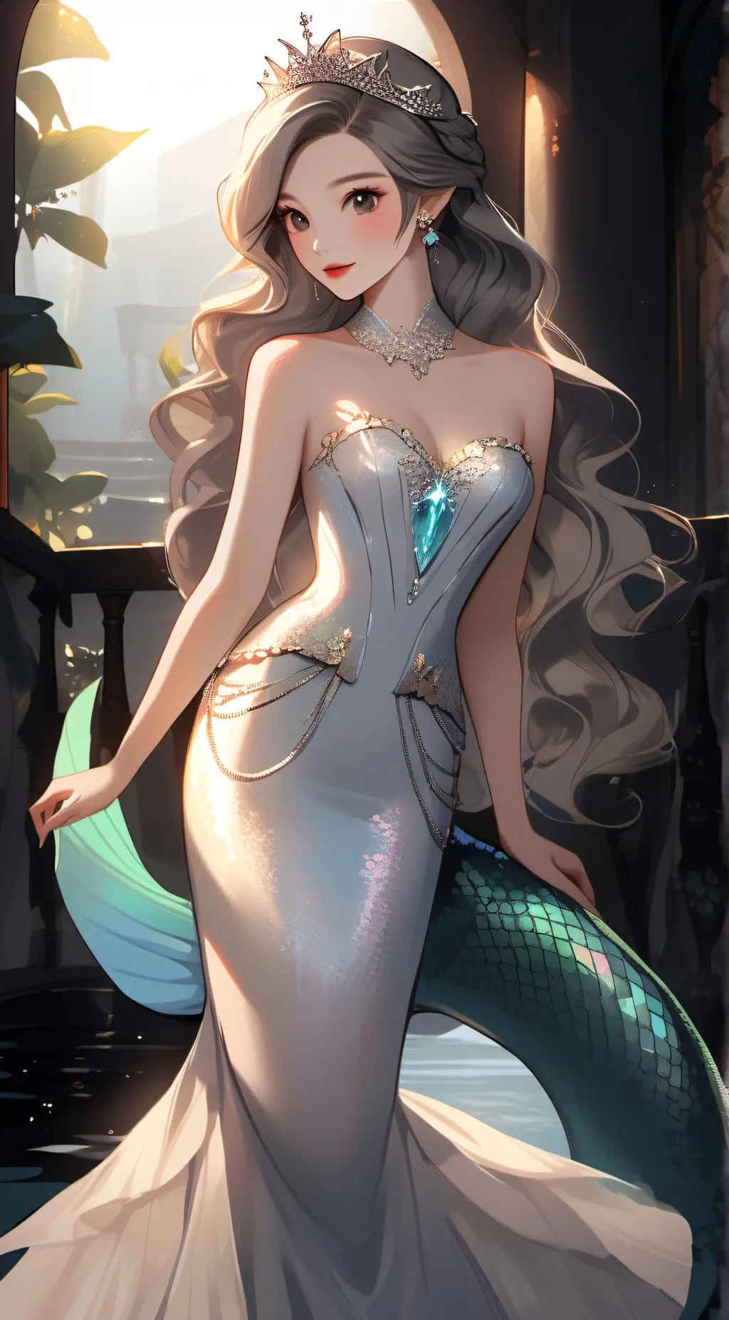 ai character: princess Ava background