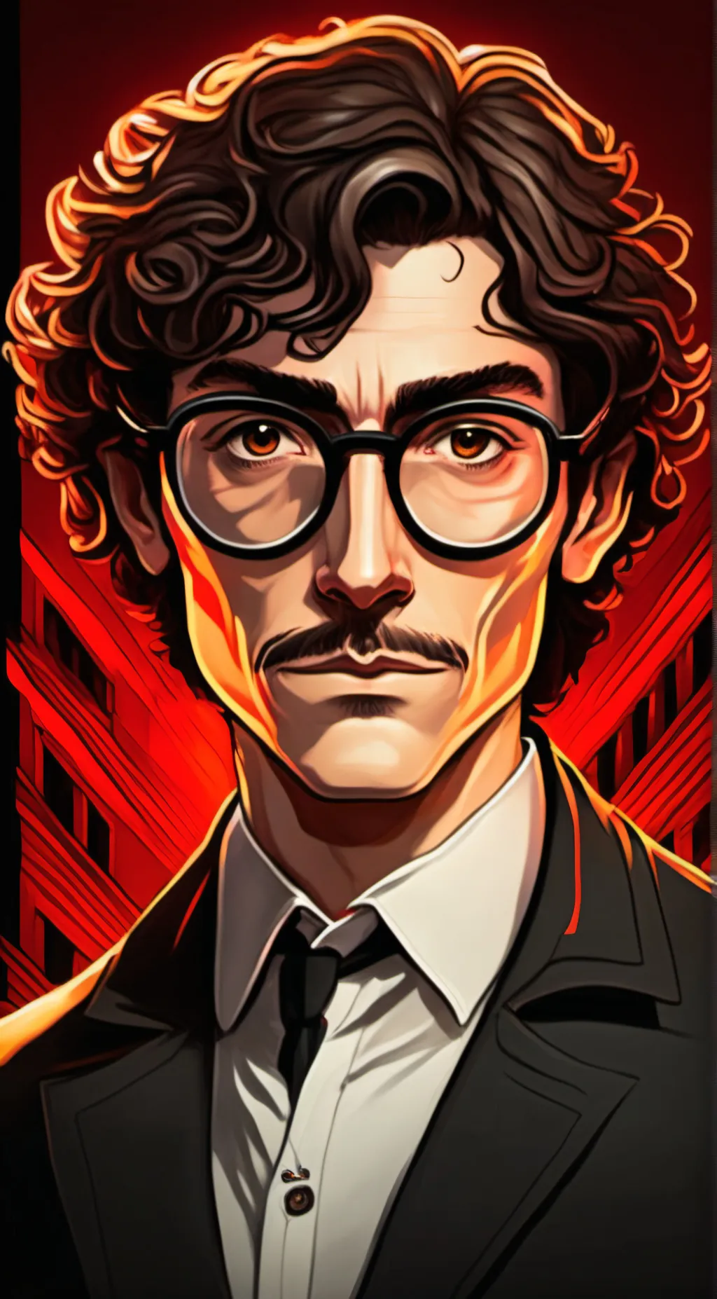 ai character: The Professor  background