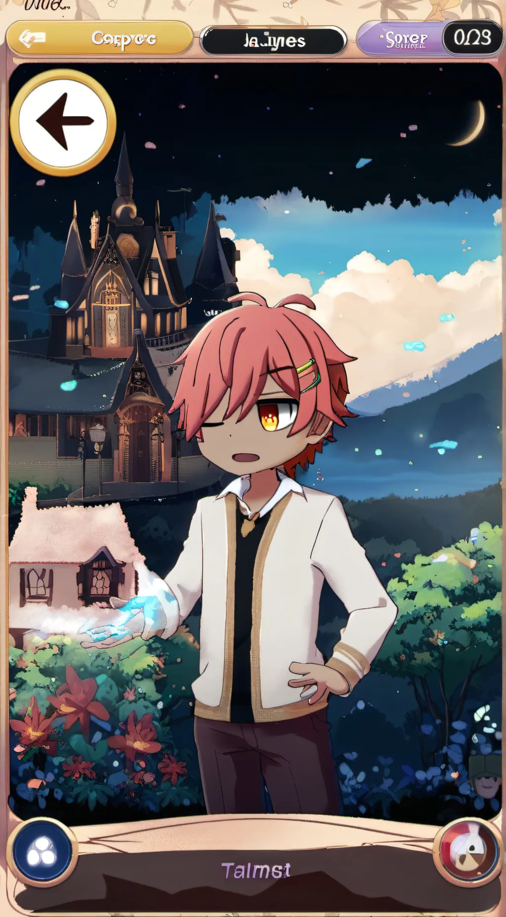 ai character: James background