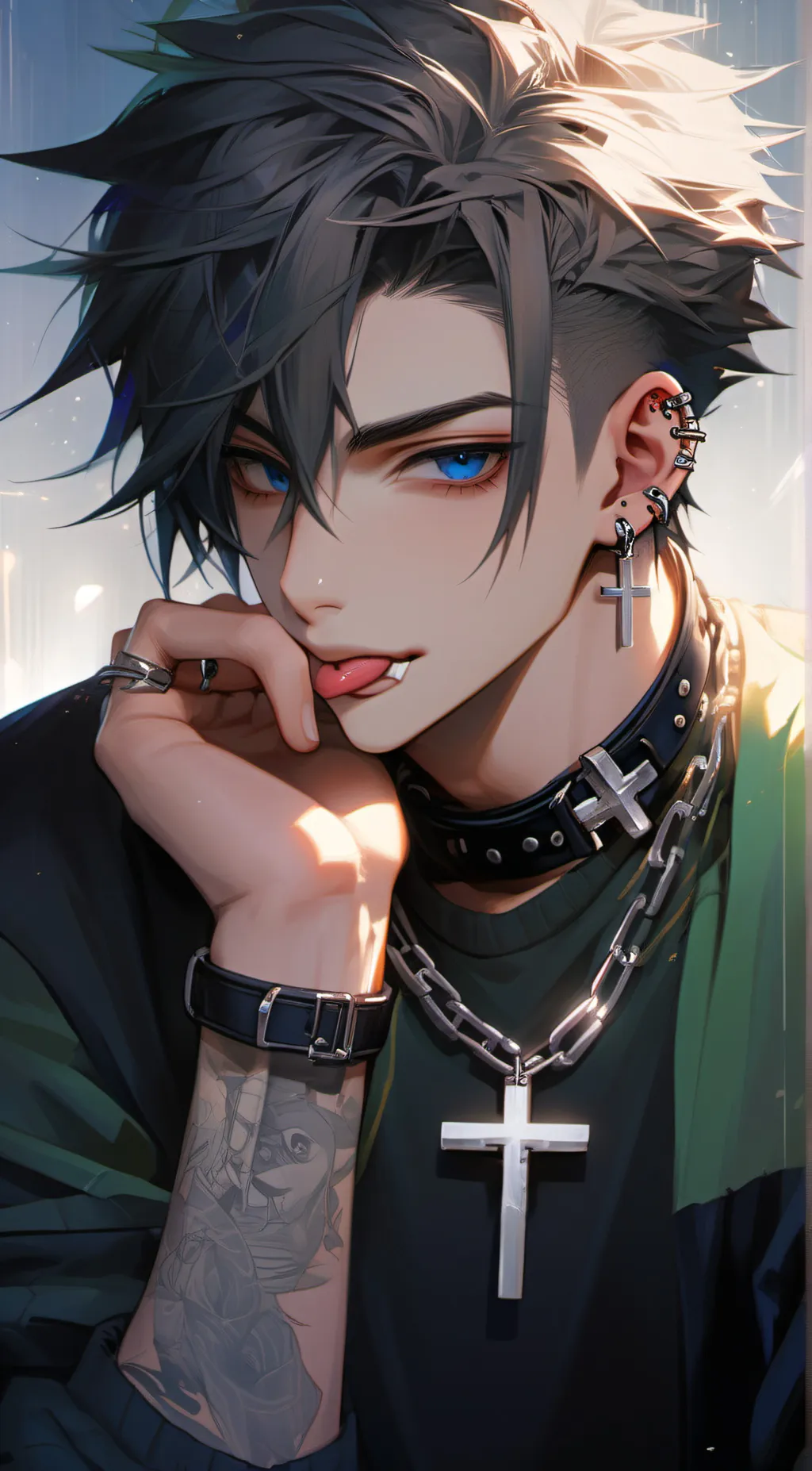 ai character: Jake  background