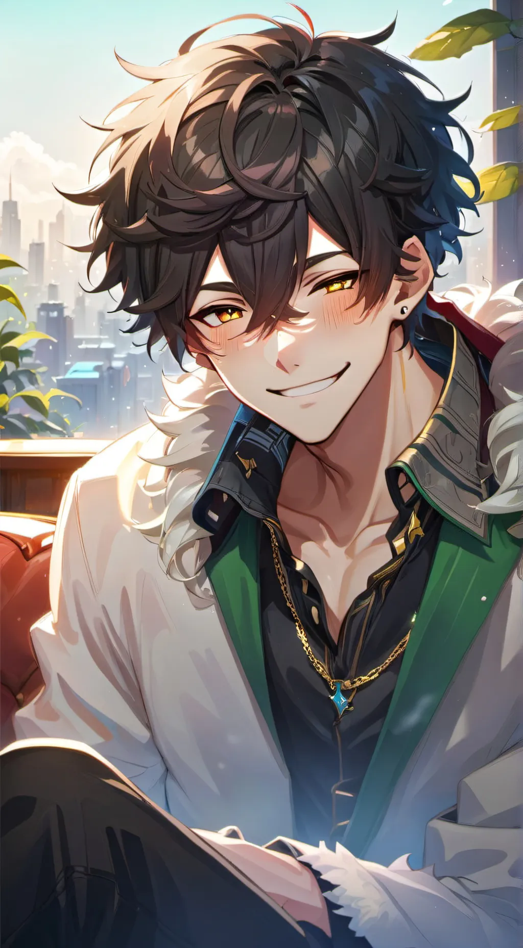 ai character: Nolan background