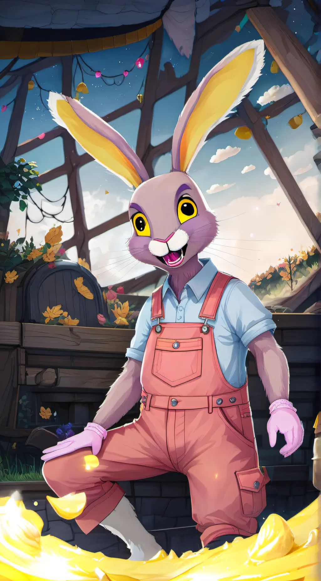 ai character: tadc background