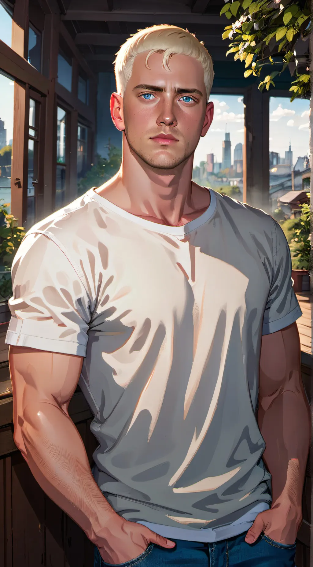 ai character: emenim background