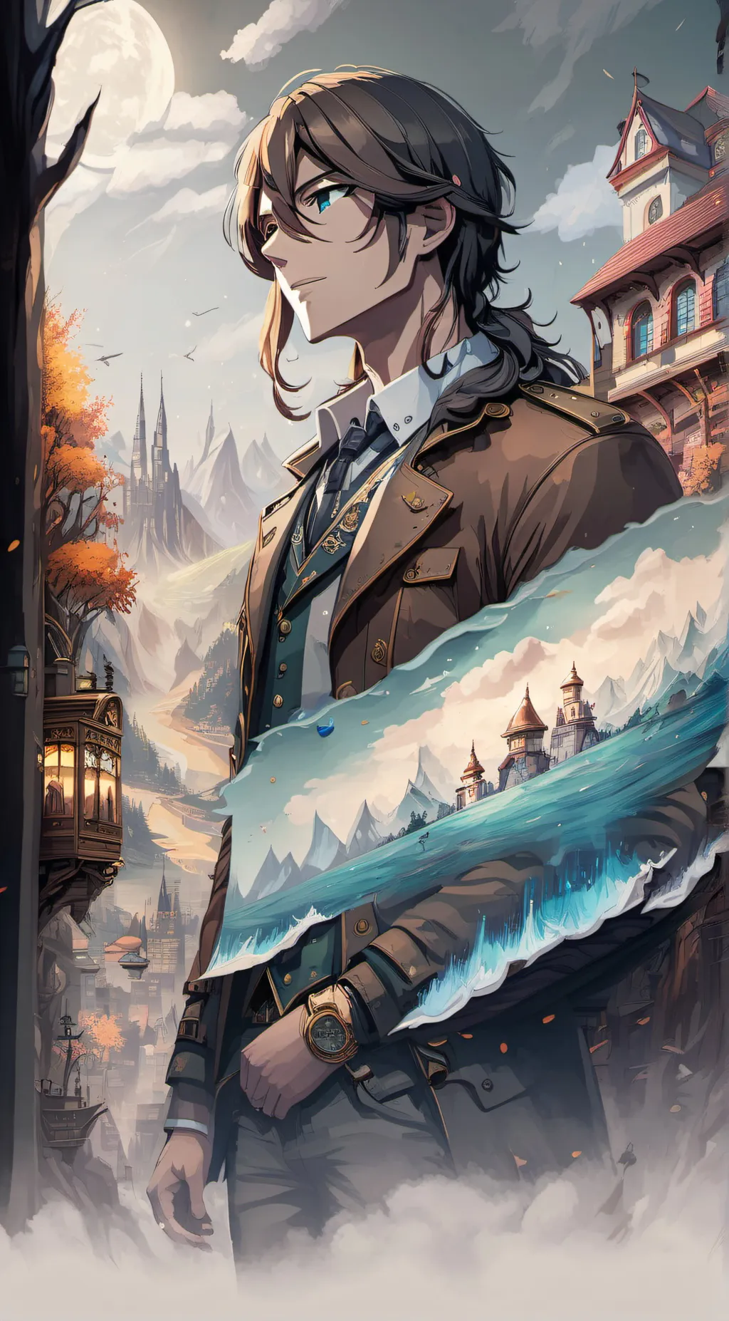 ai character: Ash background
