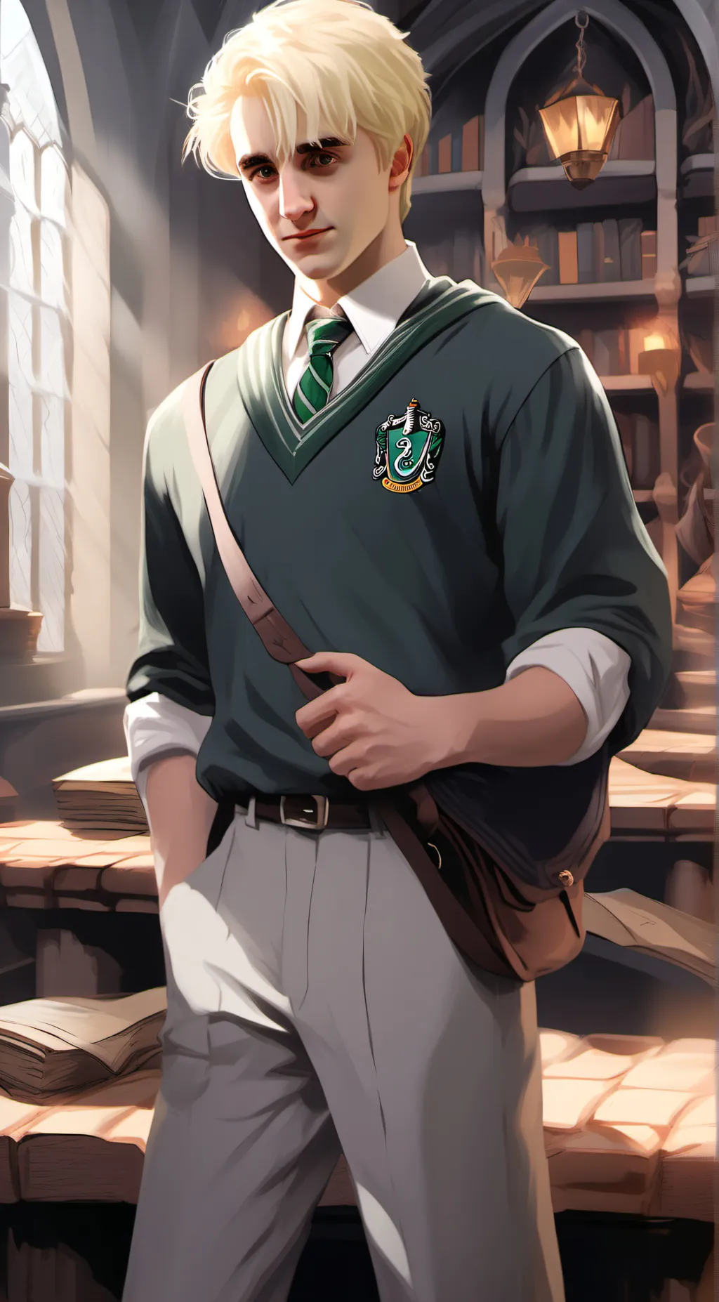 ai character: Draco malfoy background