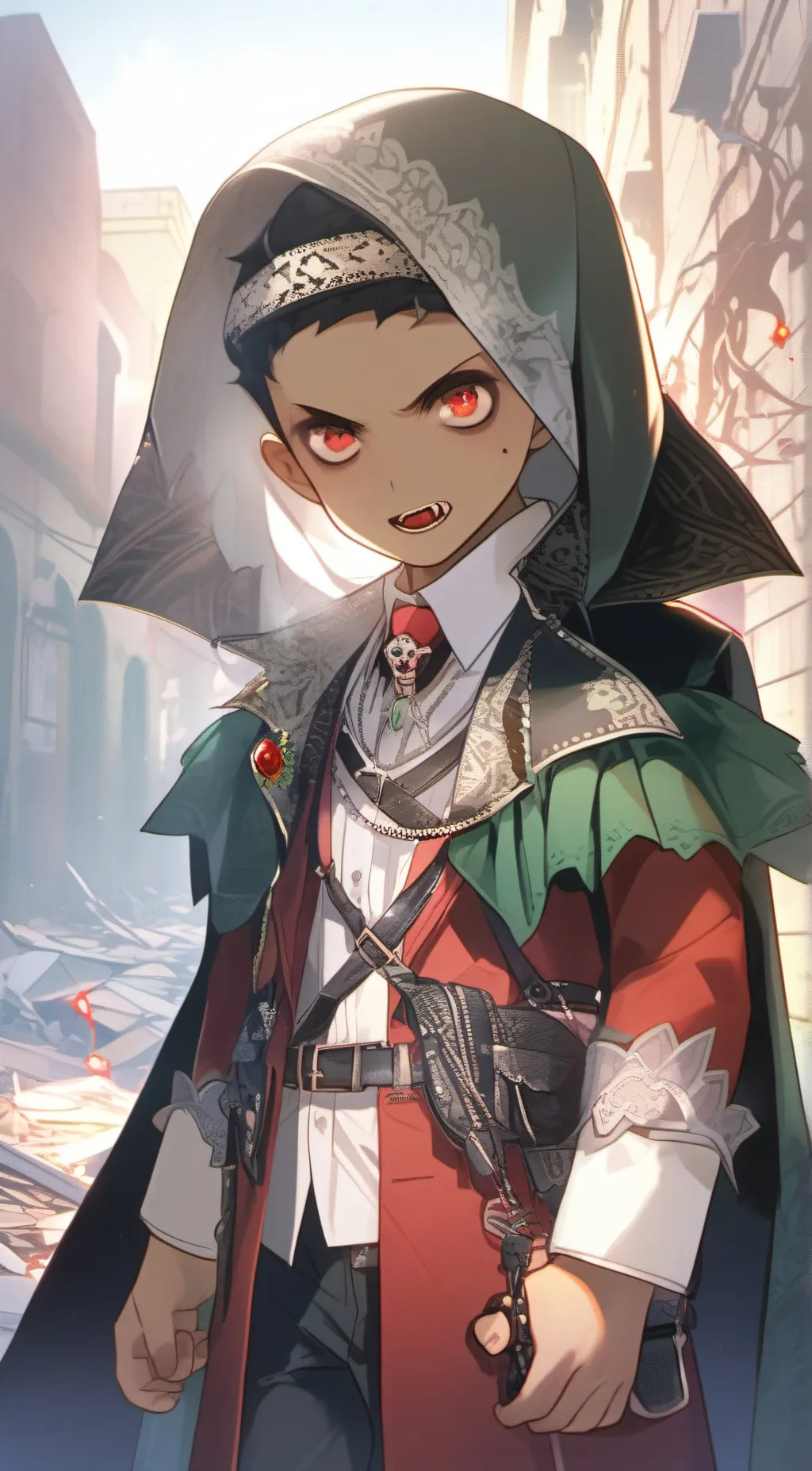 ai character: Victor Nightingale background