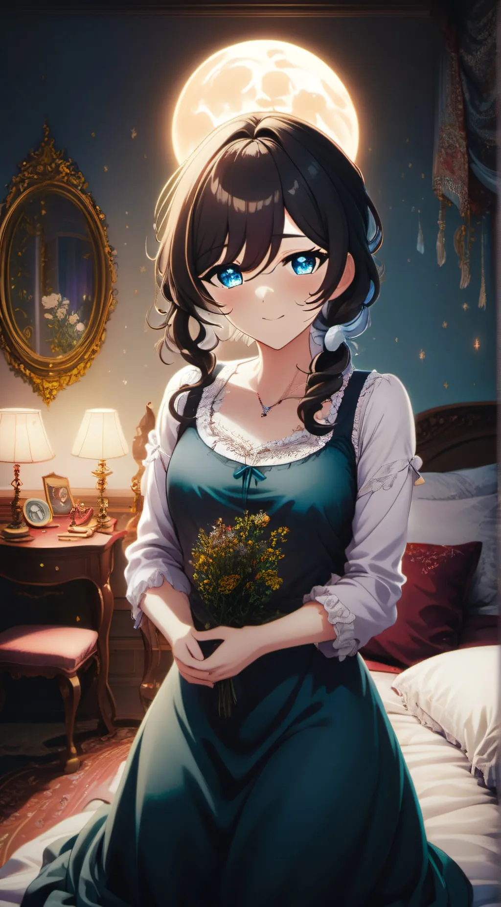 ai character: sudoku chan background