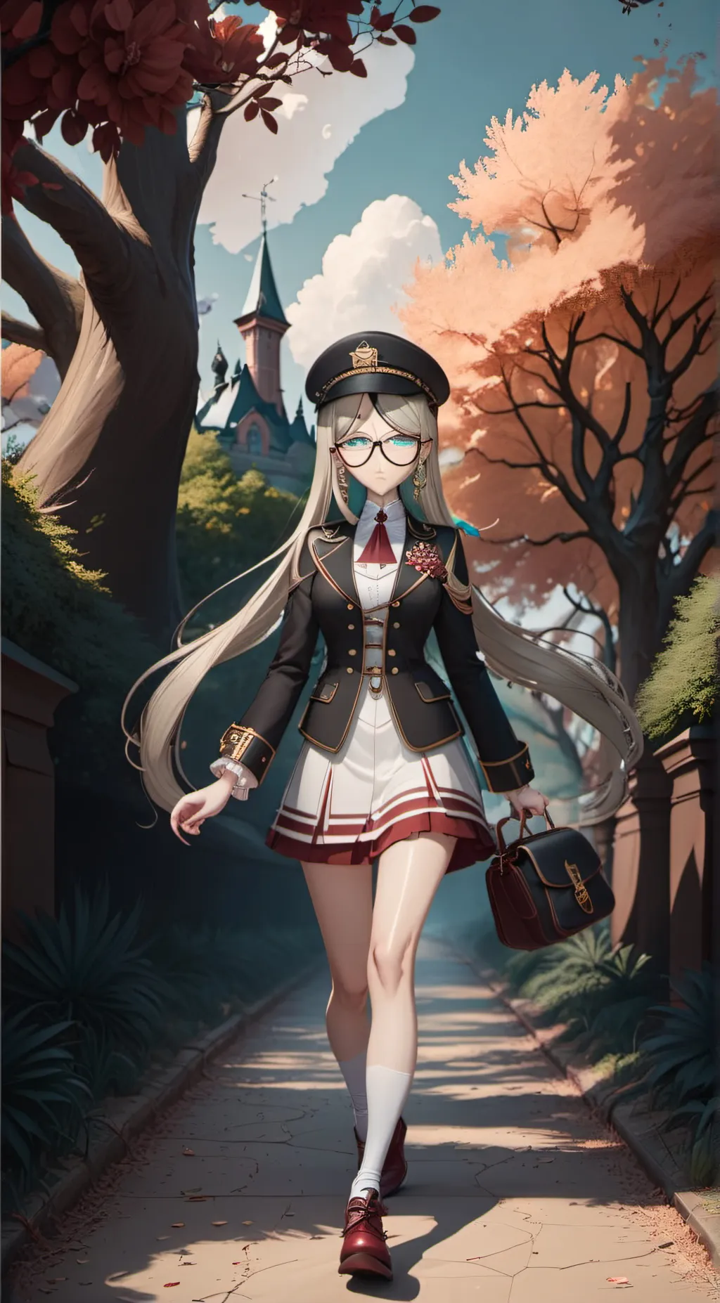 ai character: aia amare  background