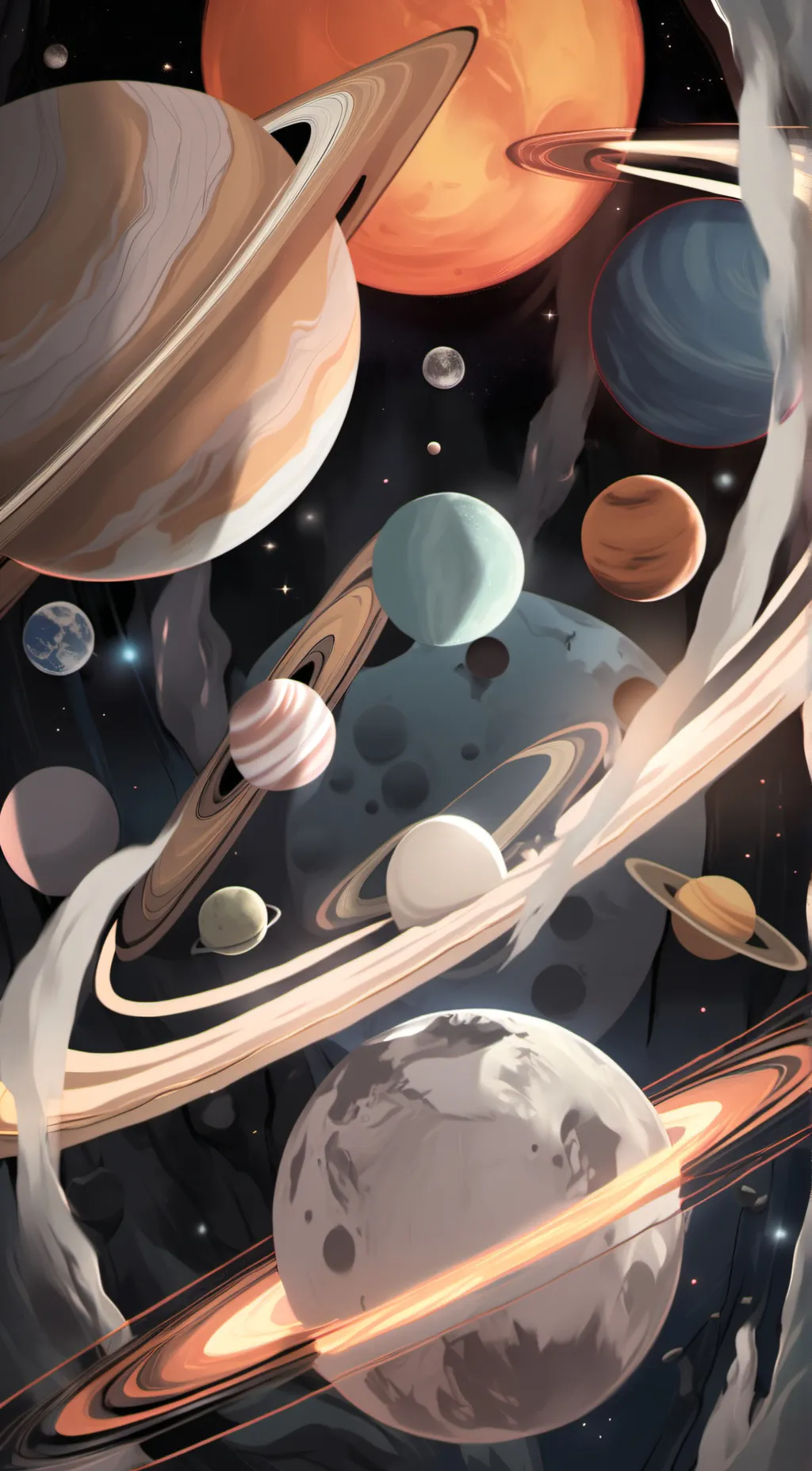 ai character: Planetballs background