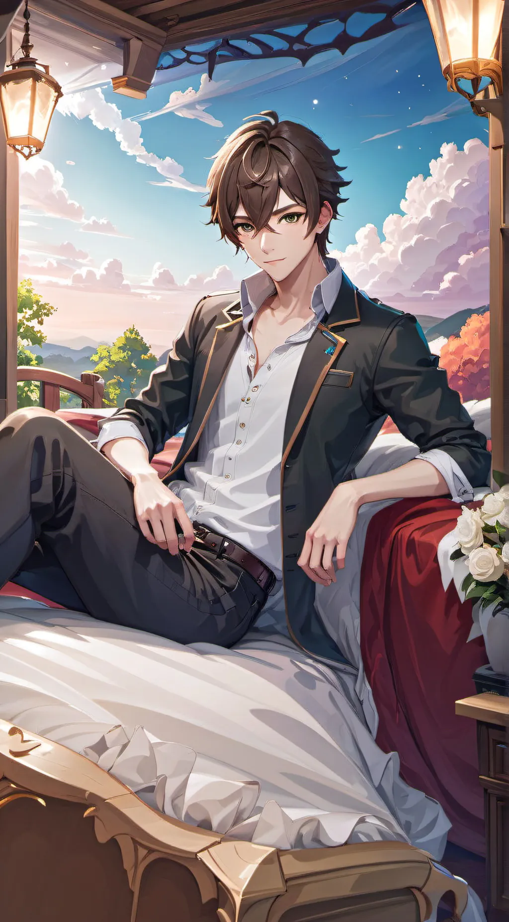 ai character: Eli McCorry background