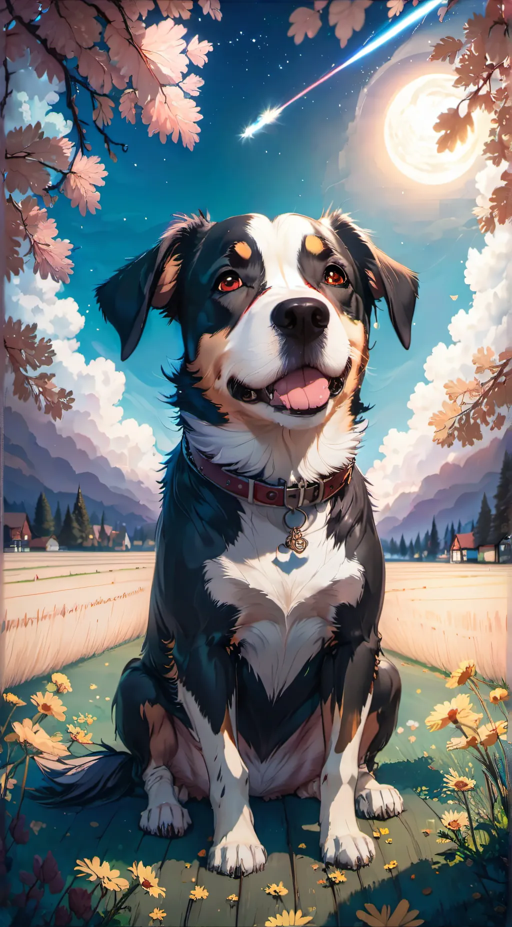 ai character: your dead dog background