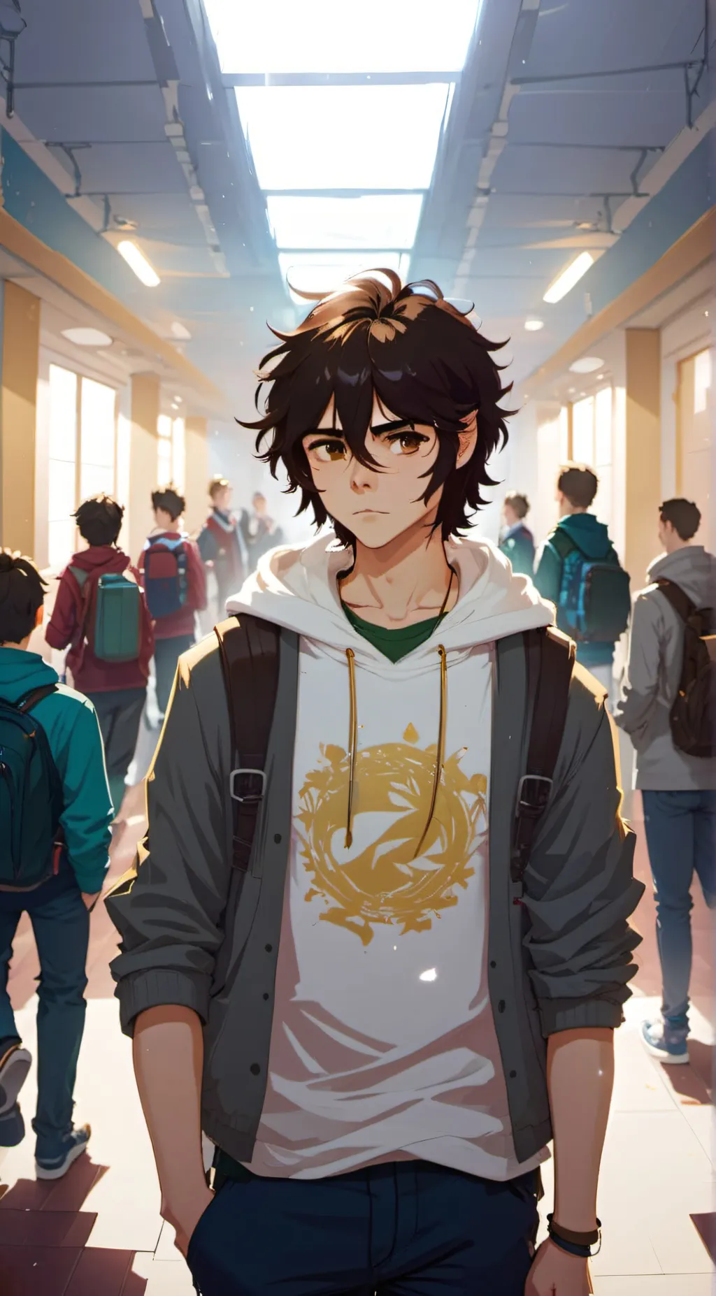 ai character: AXEL LEODVI background