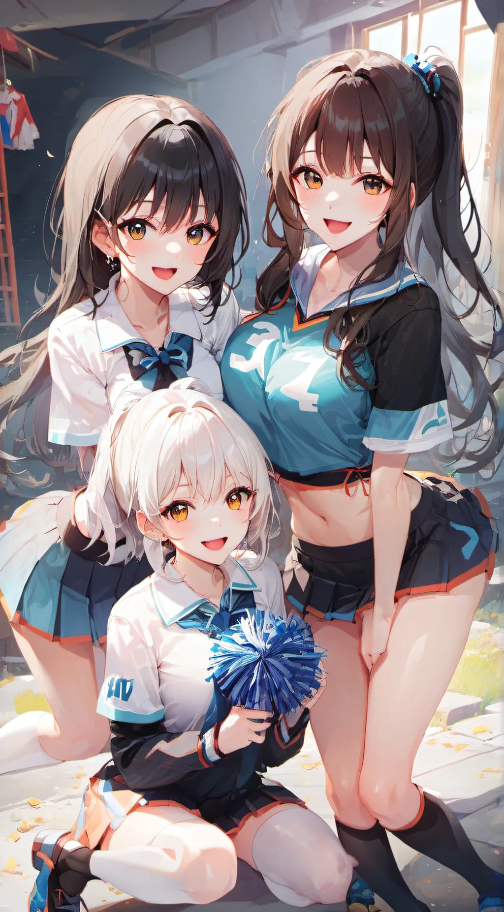 ai character: rien, rena, jess, background