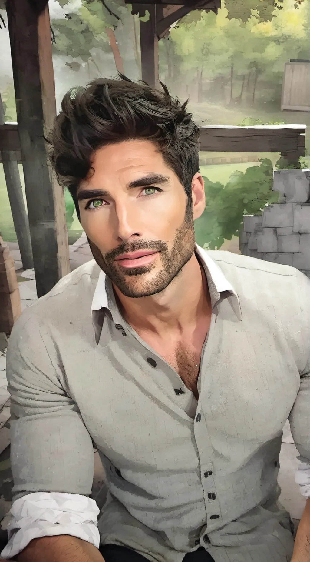 ai character: Jackson  background