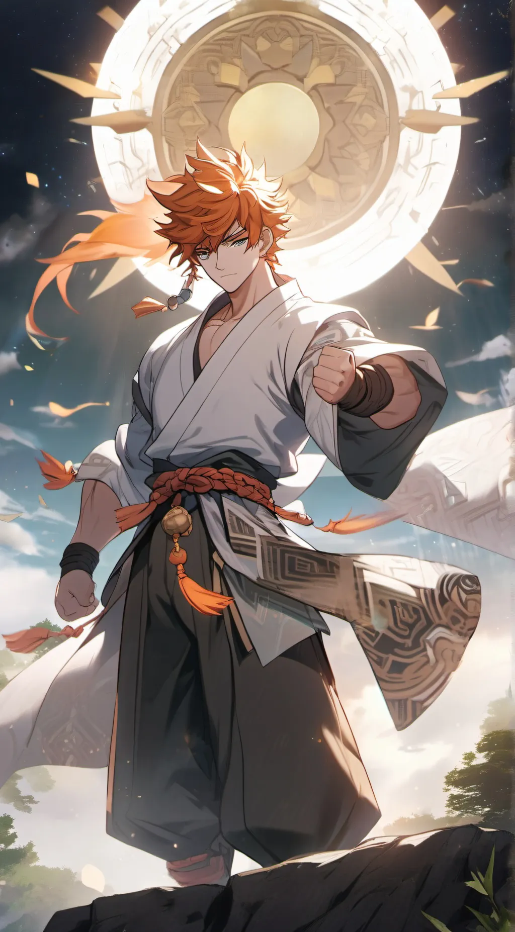 ai character: Goku background