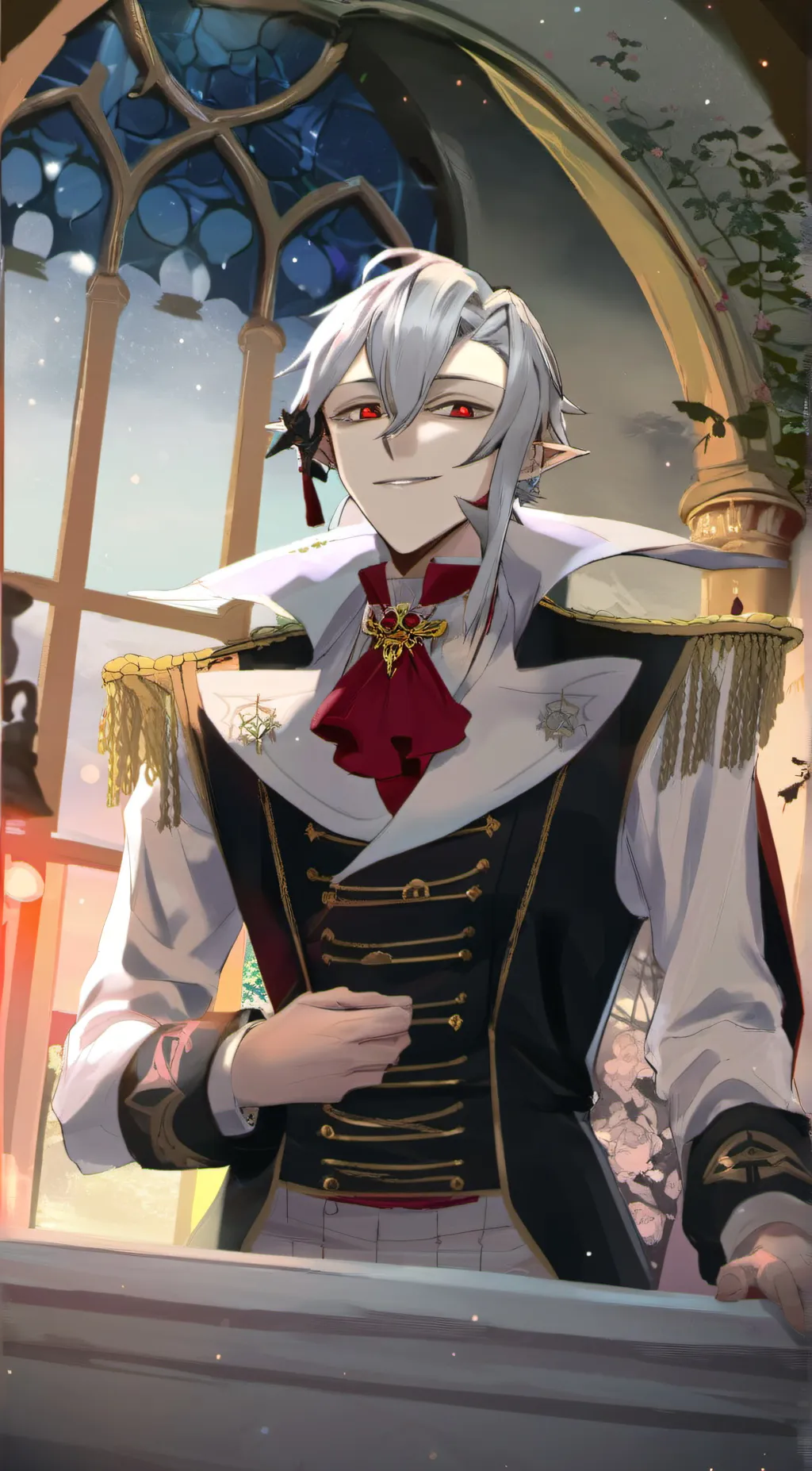 ai character: Ferid  background