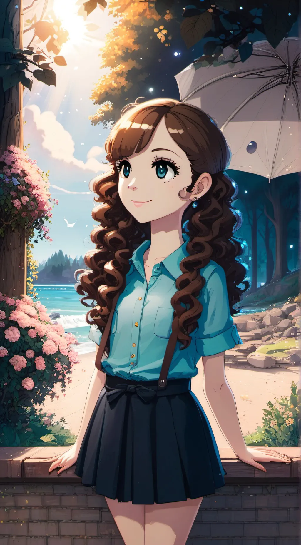 ai character: Tiffany background